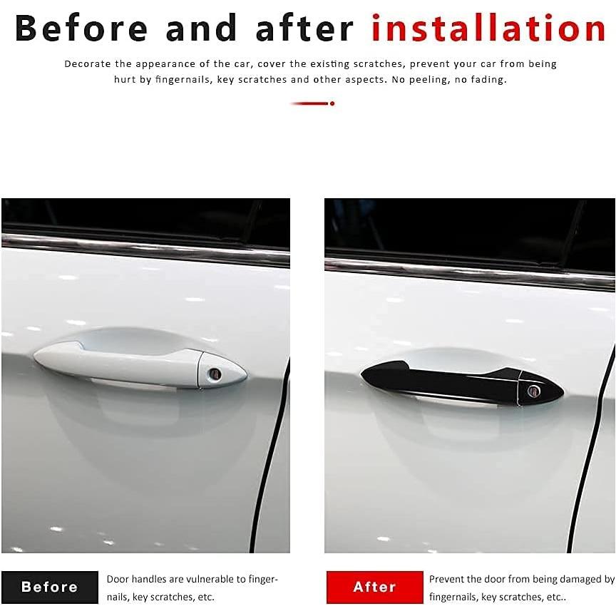 Cubiertas de Manijas de Puerta DLOVEG para Honda Accord 2013-2017