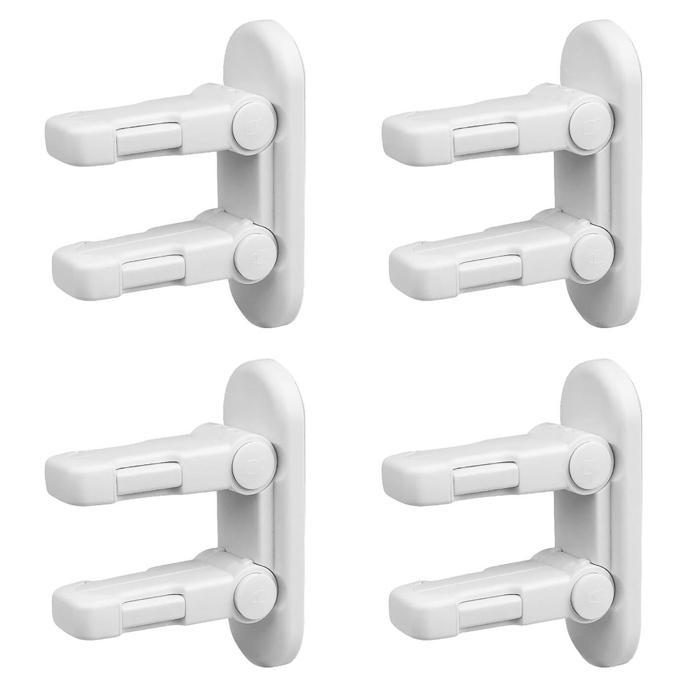 Bloqueo de Palanca de Puerta a Prueba de Niños ABS 4 Unidades