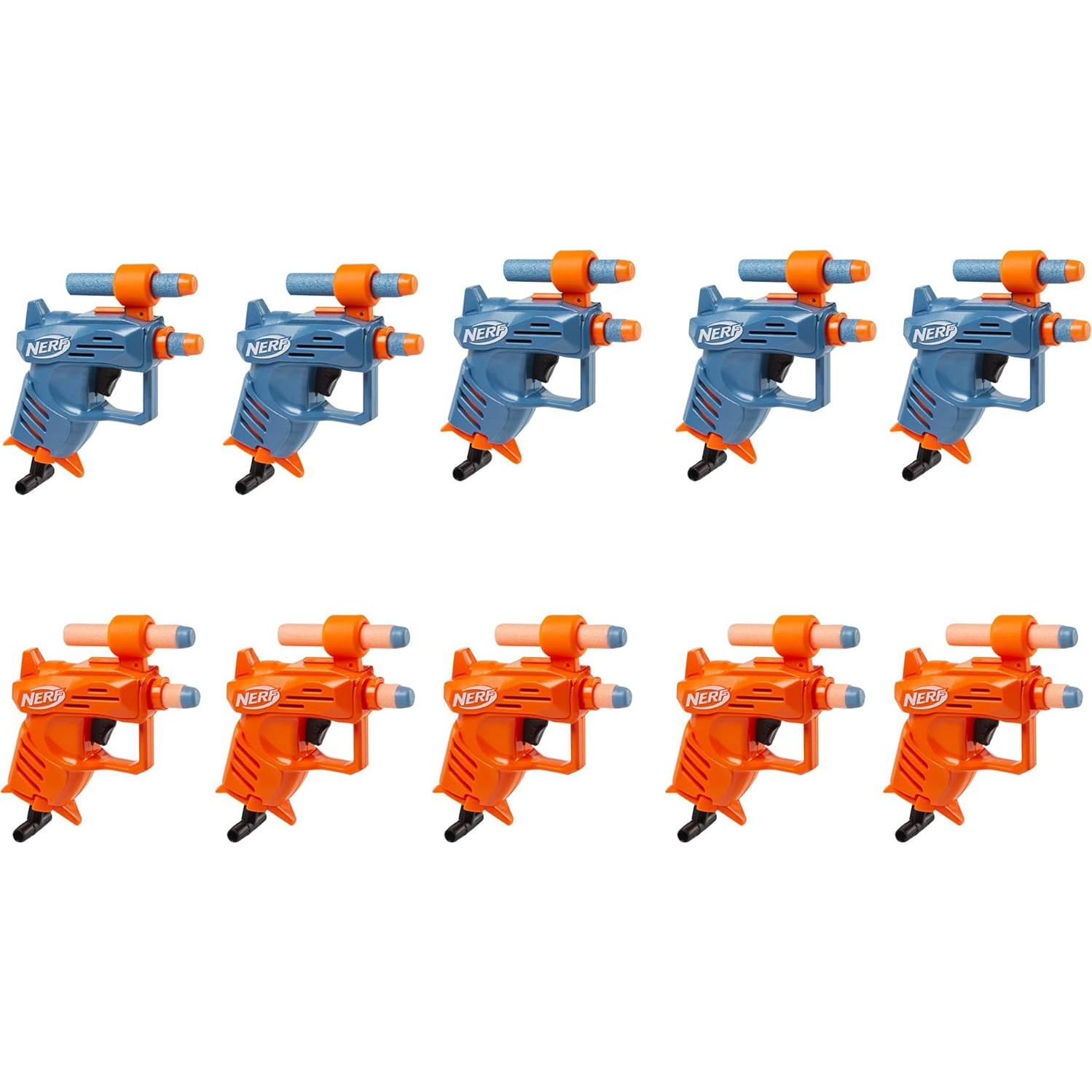 Paquete Fiesta Nerf Elite Ace SD-1, 10 Blasters y 20 Dardos