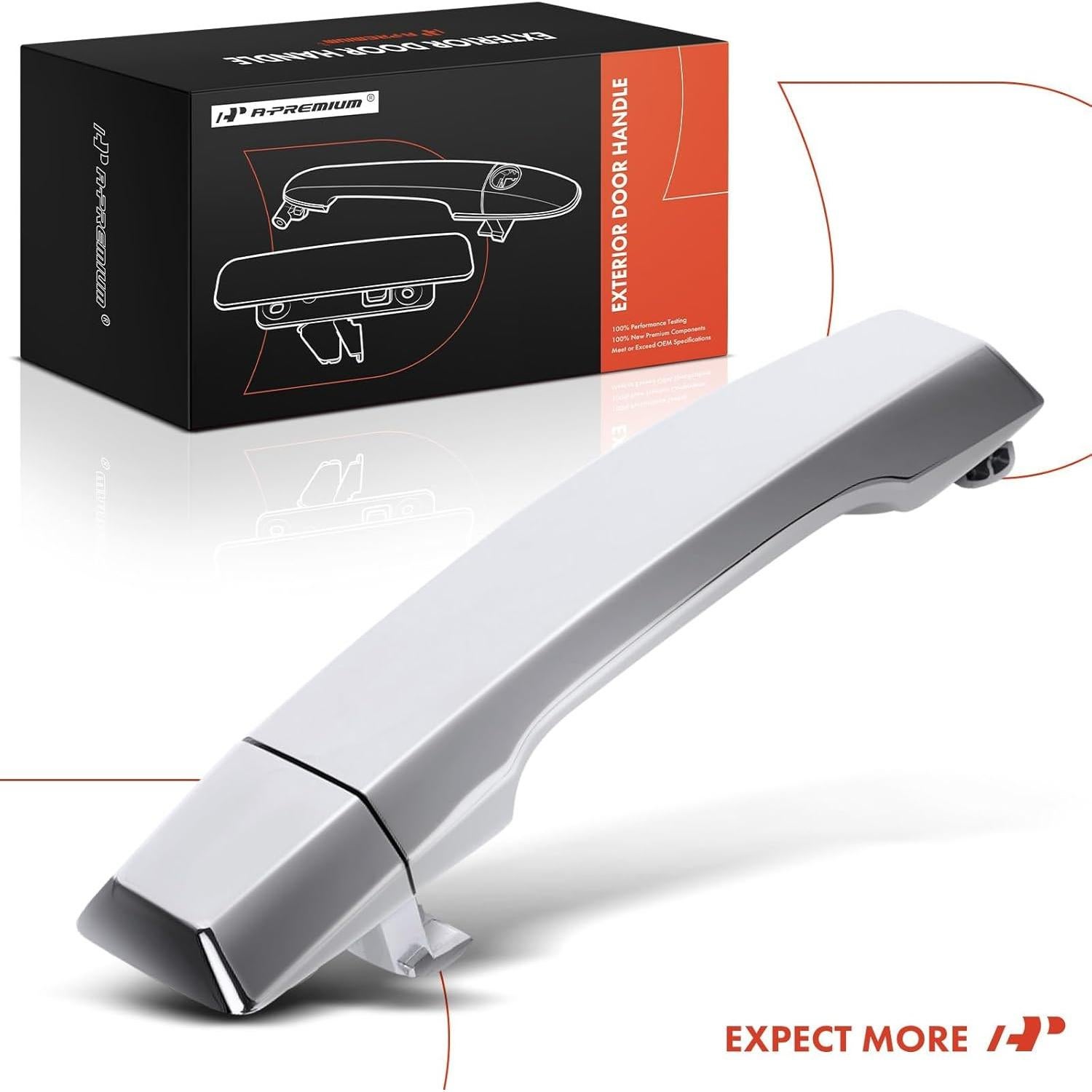 Manija Exterior de Puerta Lateral Derecho A-Premium Cromo Nissan