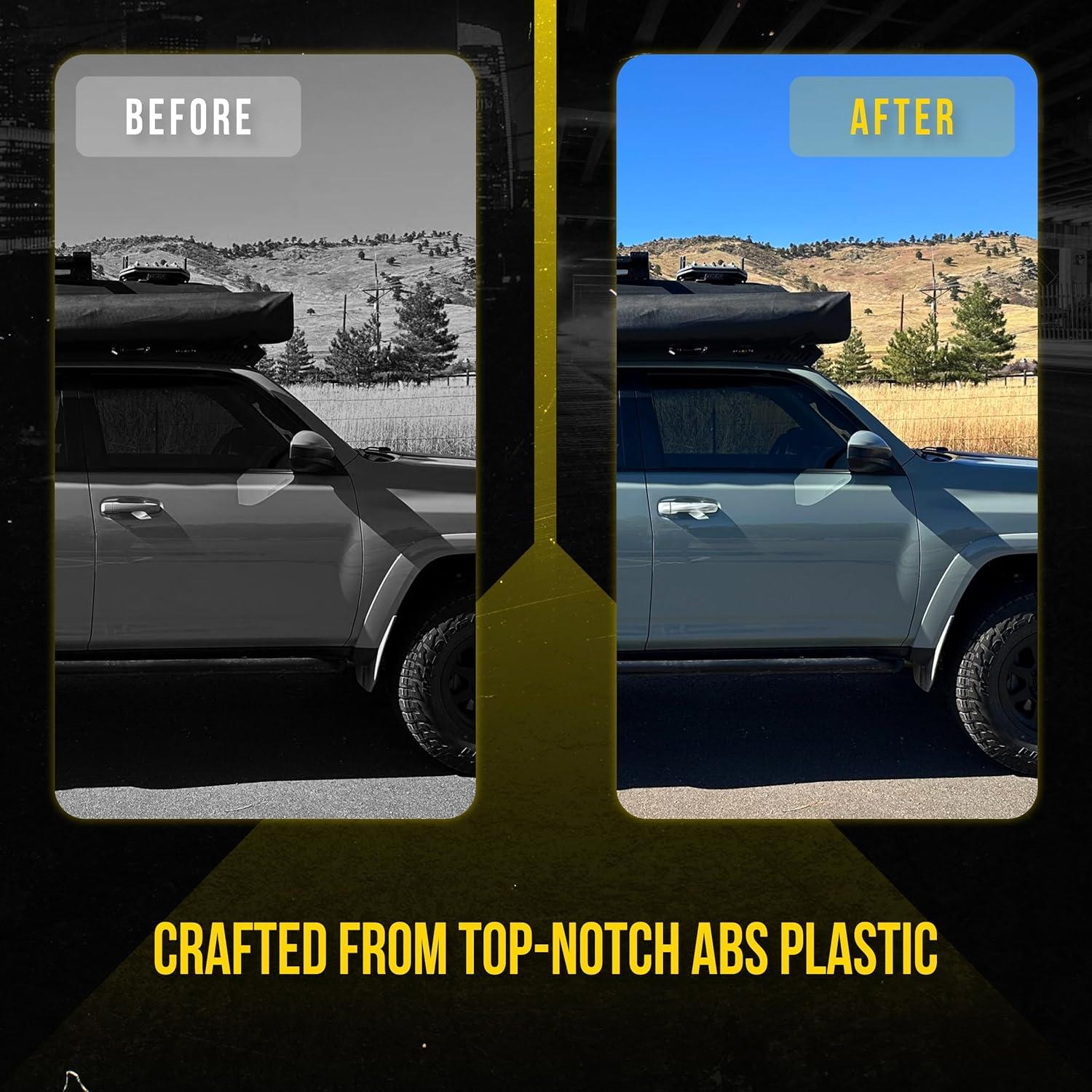 Cubierta de Manija de Puerta Cromo Trim Illusion Toyota 4Runner 2010-2023