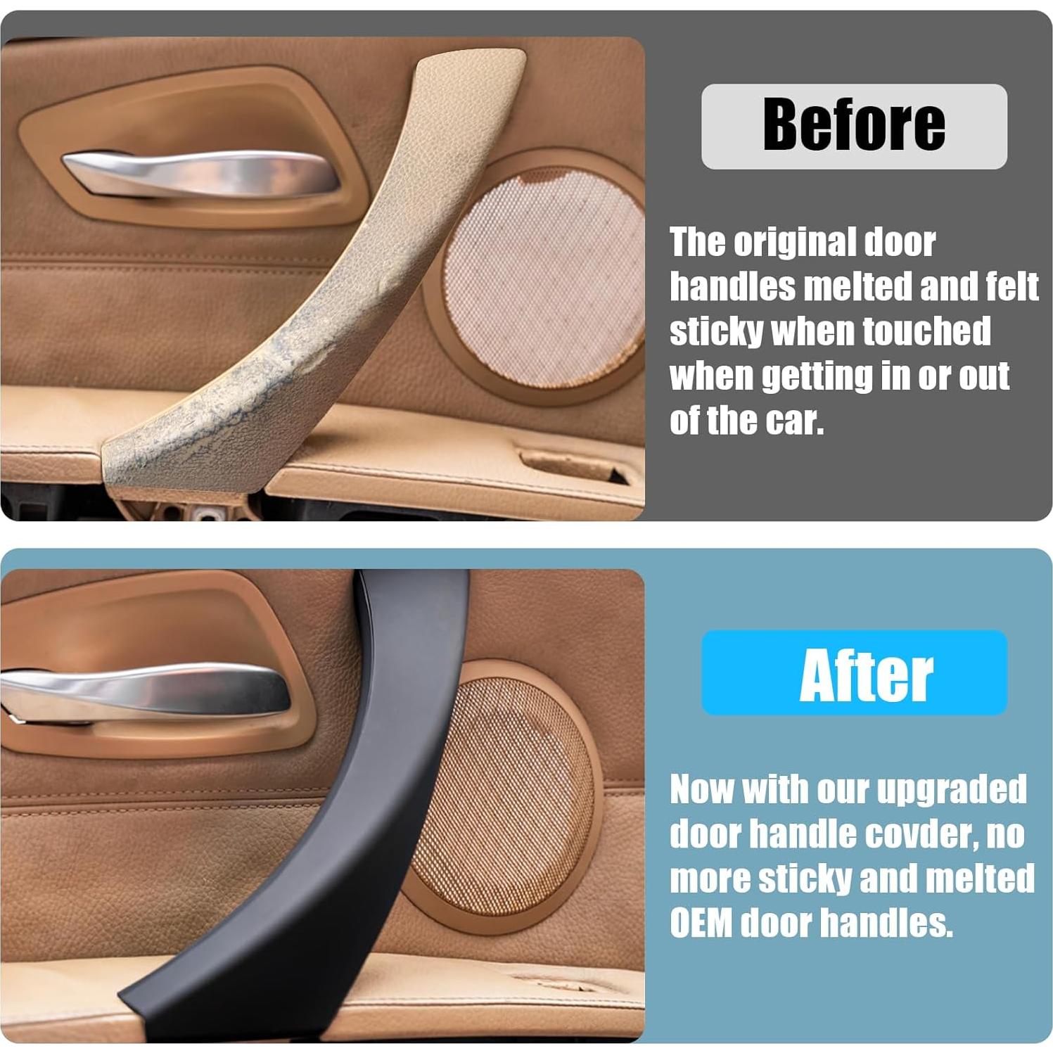 Cubiertas de Manijas de Puerta Jaronx para BMW E90 E91 6PCS