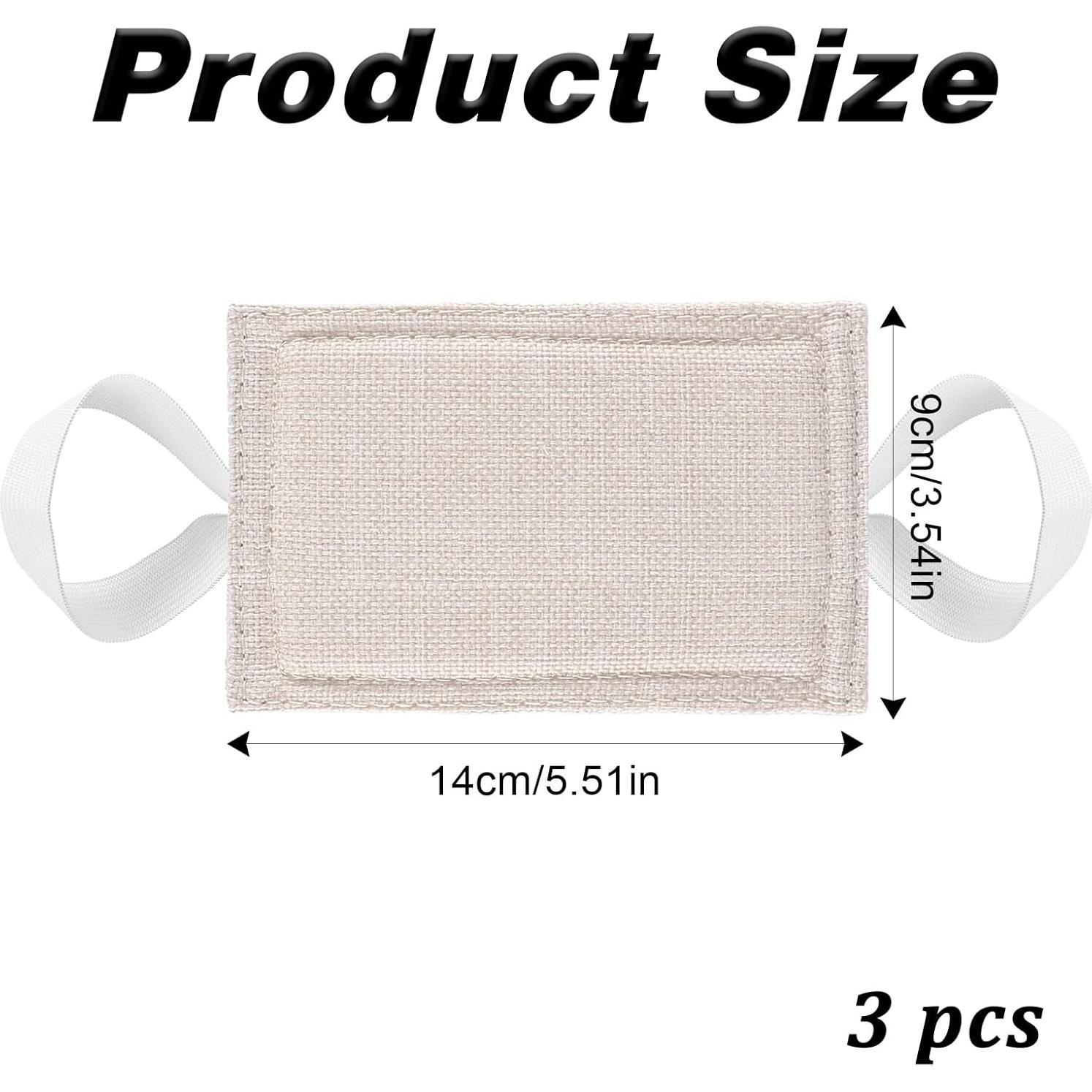 3 Piezas Silenciador de Manija de Puerta WLLHYF 14x9 cm