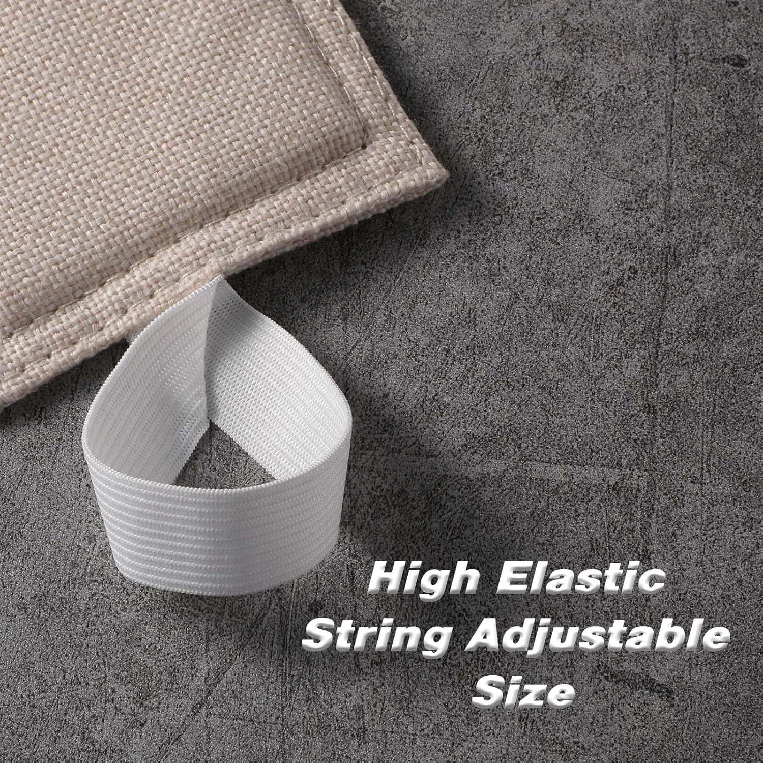 3 Piezas Silenciador de Manija de Puerta WLLHYF 14x9 cm