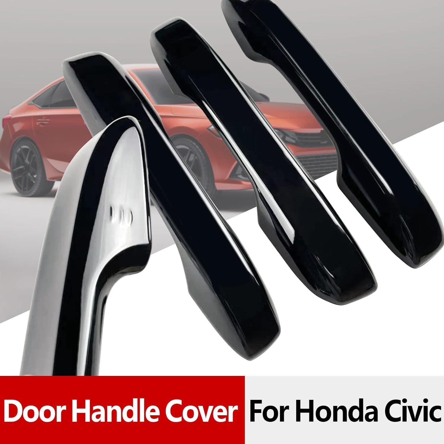 Cubiertas de Manijas de Puerta BENXUTO para Honda Civic 2022-2025