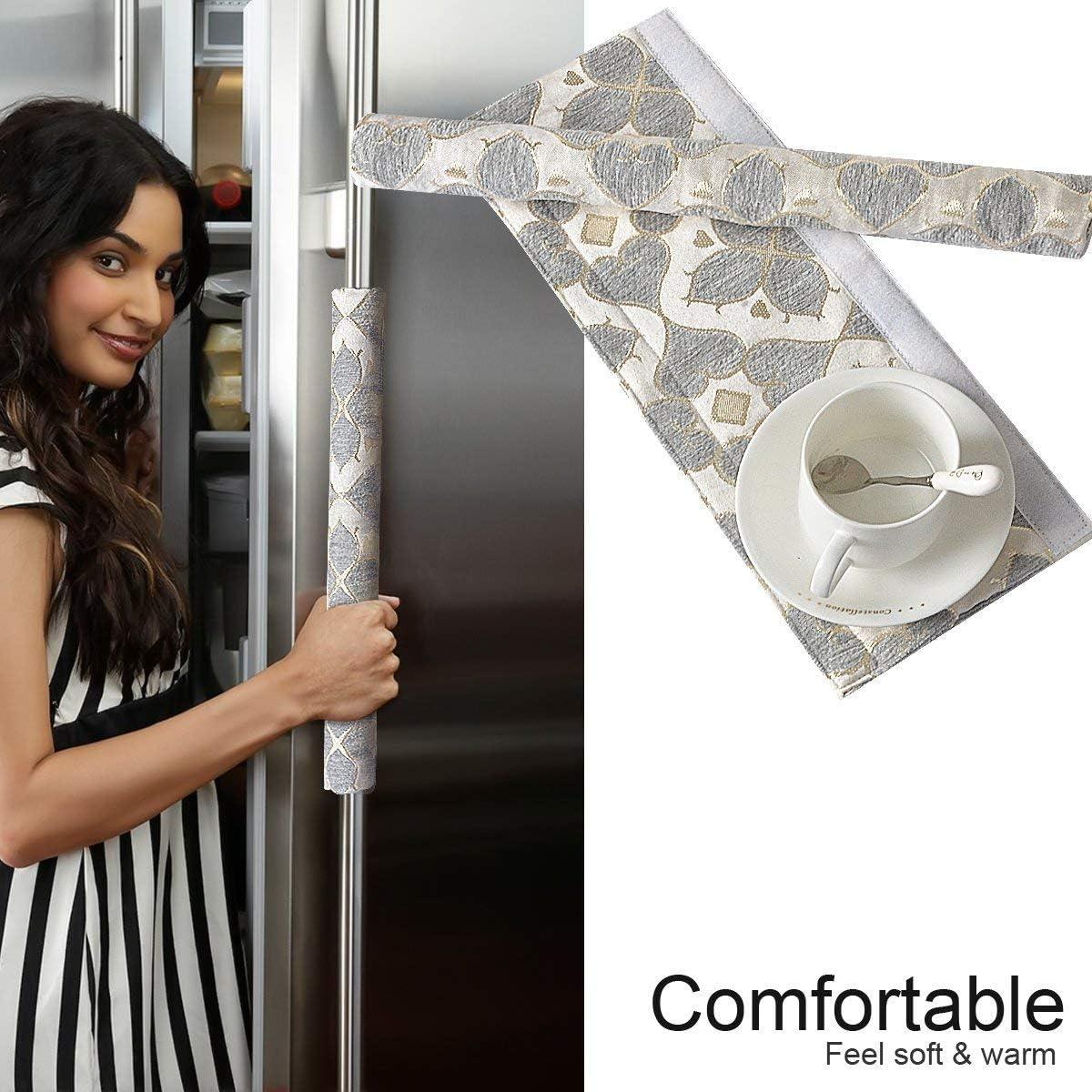 Cubiertas de Manijas OUGAR8 para Refrigerador y Electrodomésticos - 5 Piezas