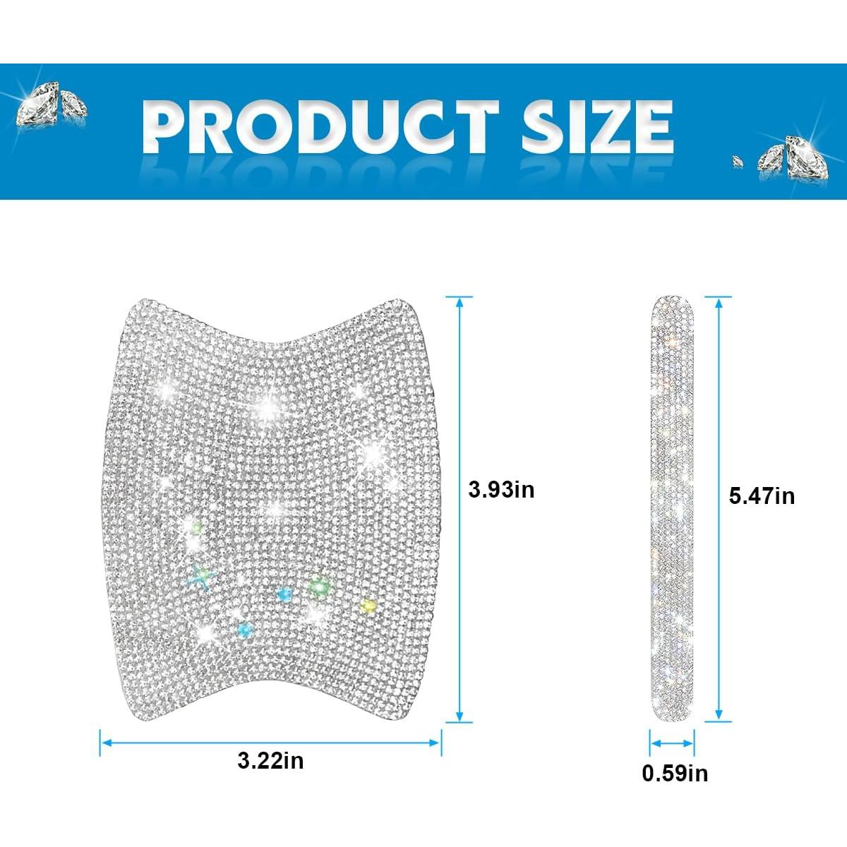 Mandark Protector de Manija de Puerta de Coche 8 Piezas Blanco