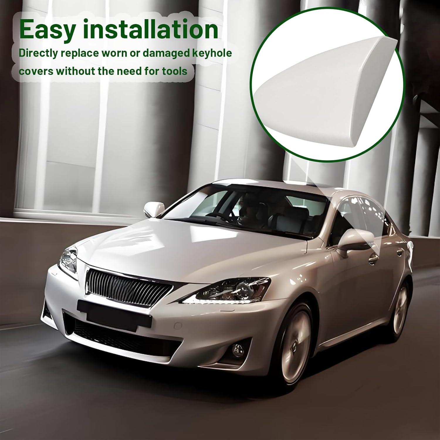 Cubierta de Llave Manija Puerta Lexus Gztoyu Izquierda Blanco