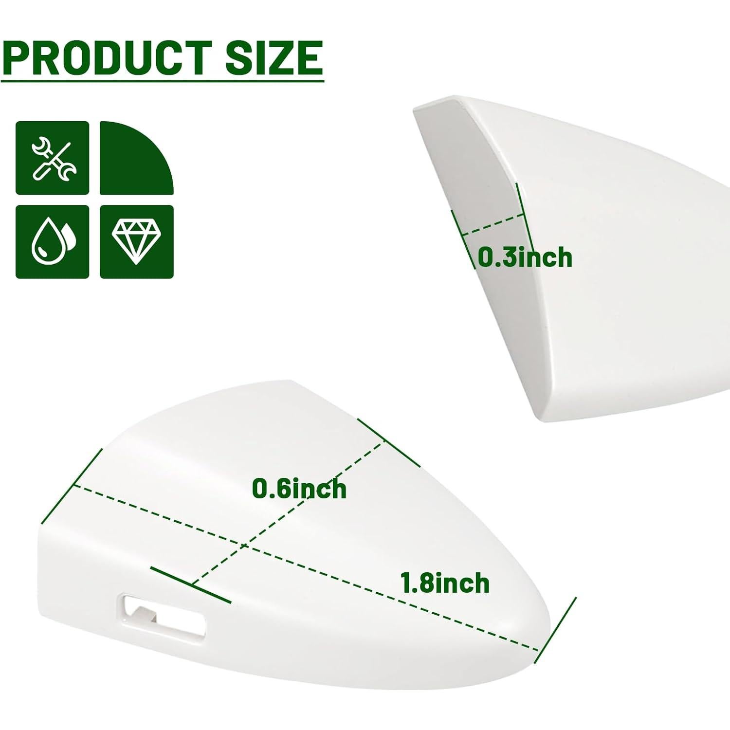 Cubierta de Llave Manija Puerta Lexus Gztoyu Izquierda Blanco