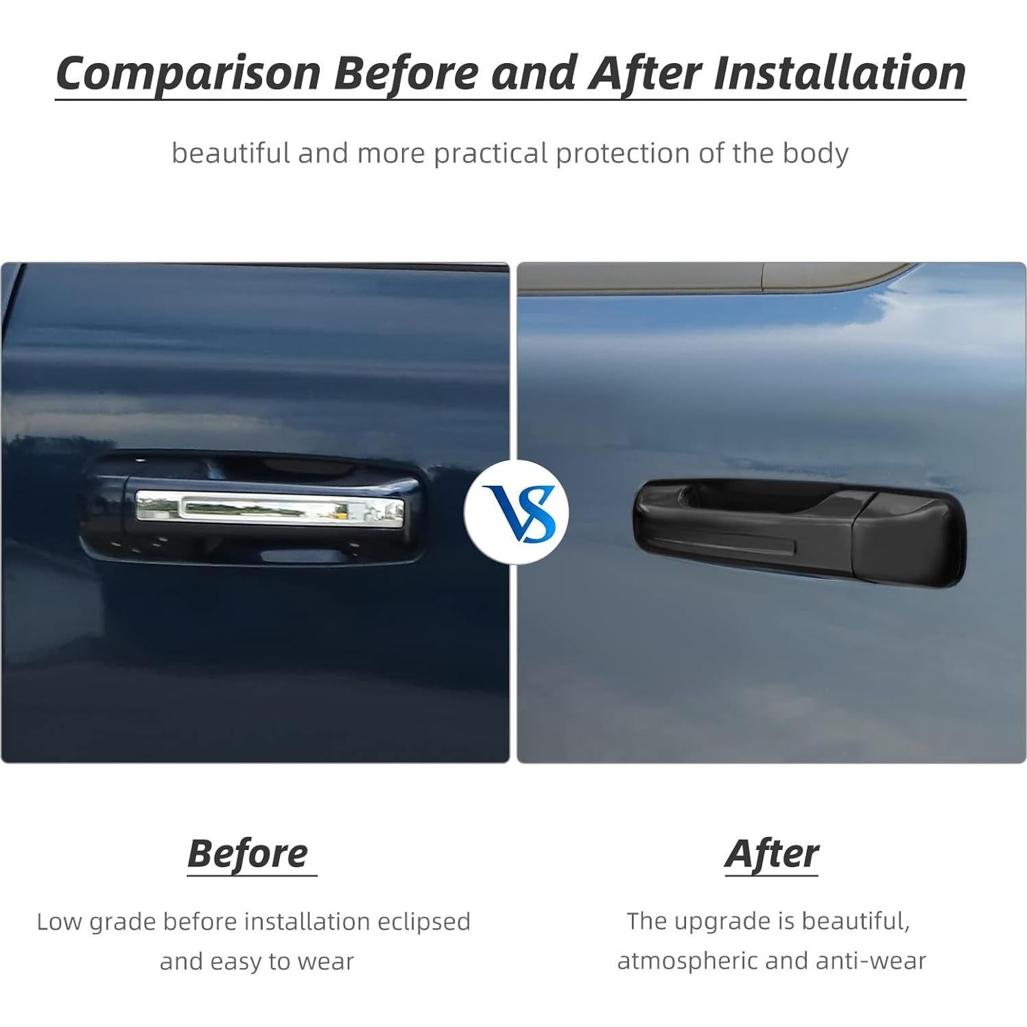 Cubierta de Manija de Puerta Hoolcar para Dodge Ram 2018-2021