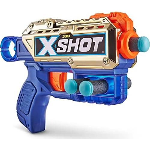 Lanzador de Dardos X-Shot Reflex 6 y Kickback Combo ZURU