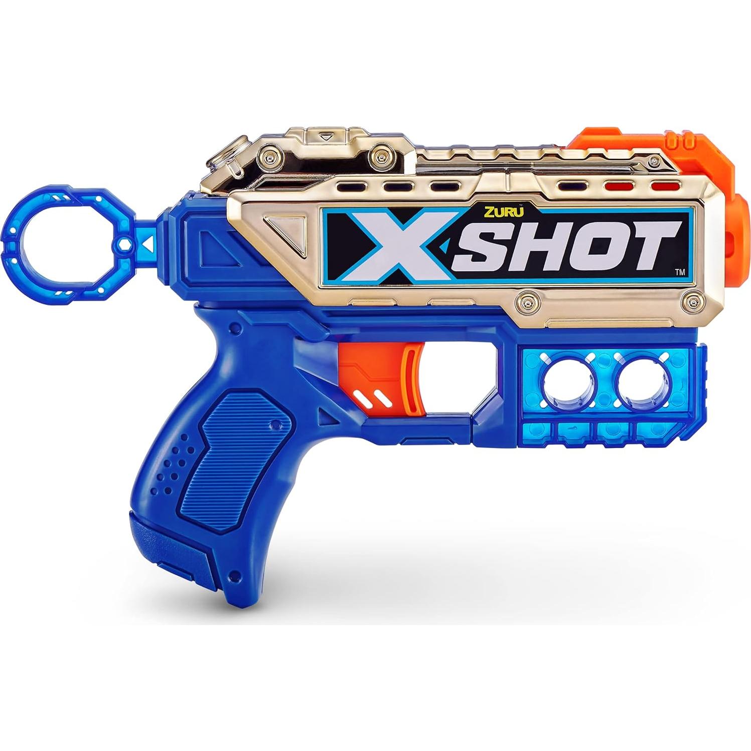 Lanzador de Dardos X-Shot Reflex 6 y Kickback Combo ZURU