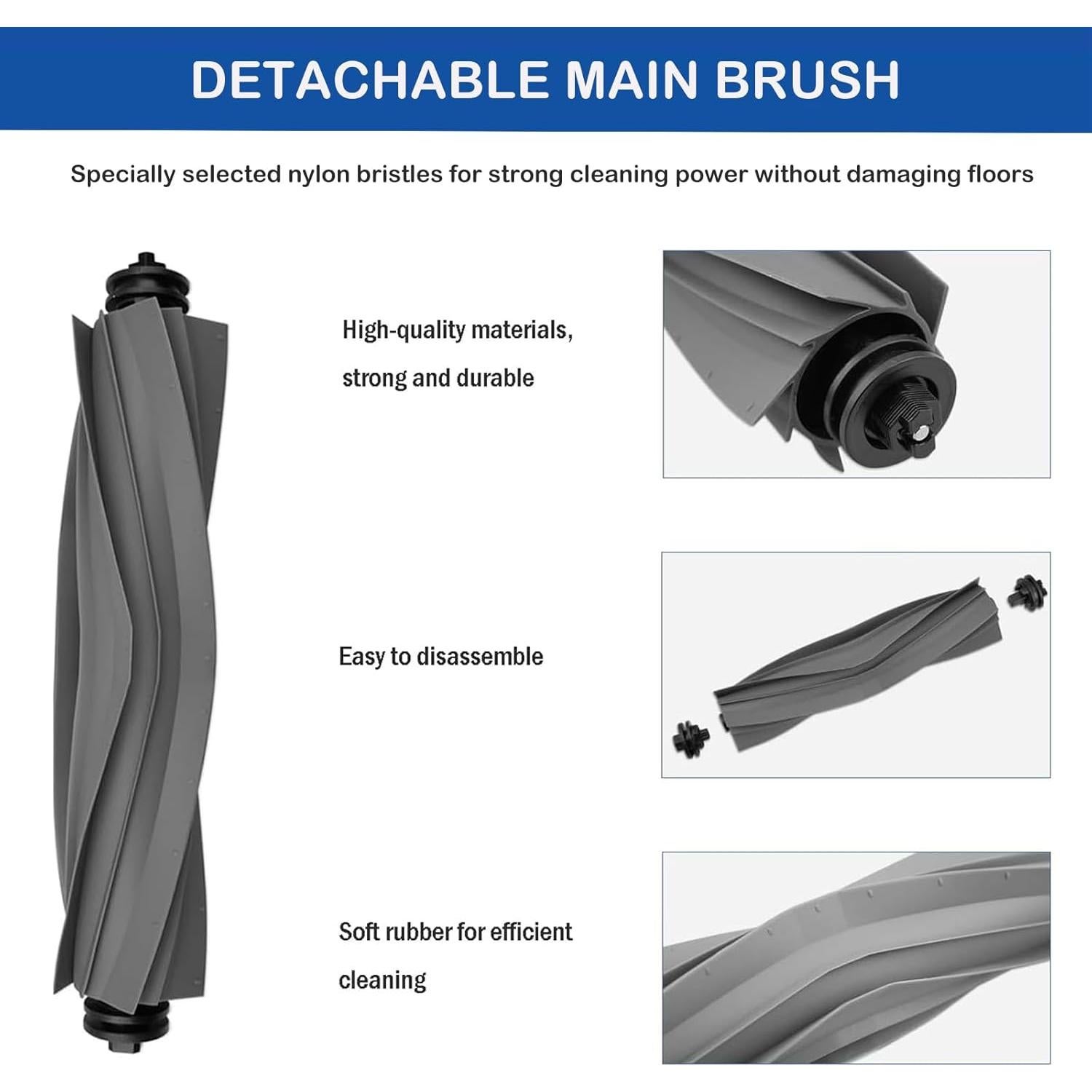 25 Piezas Repuesto Aspiradora Robot LUZMQ Dreame L10s Ultra