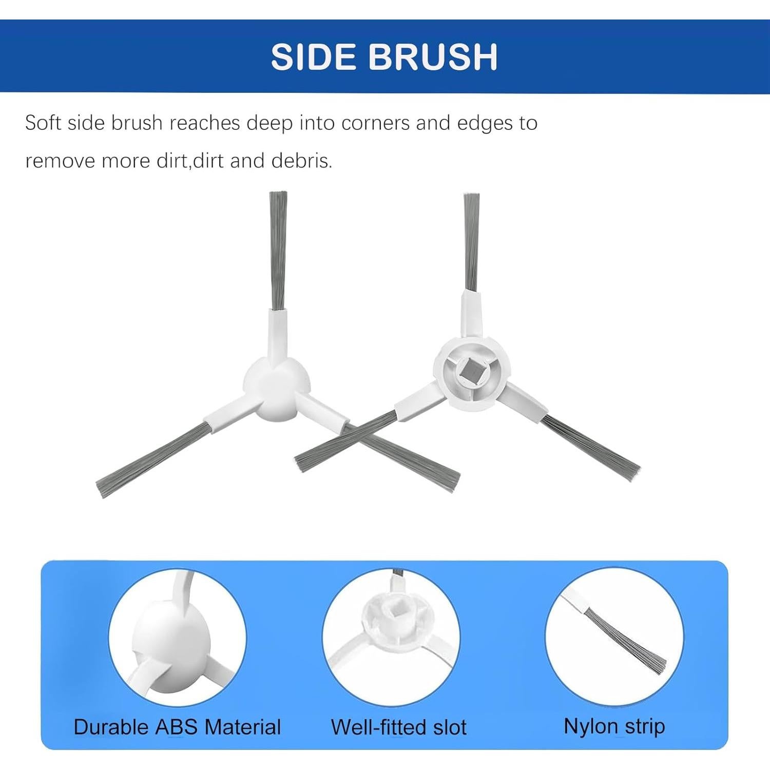 25 Piezas Repuesto Aspiradora Robot LUZMQ Dreame L10s Ultra