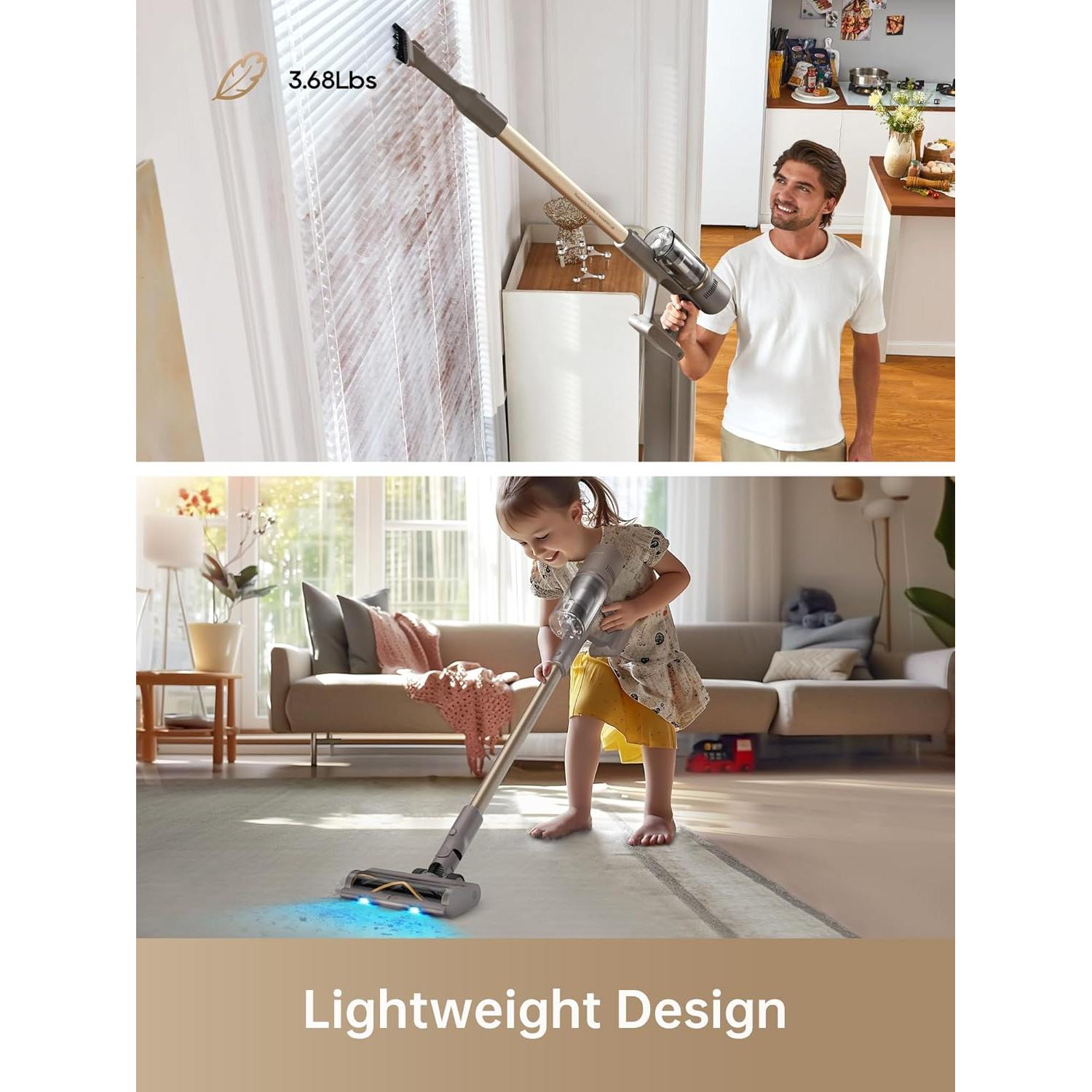 Aspiradora Inalámbrica DREAME Z10 Station 150AW 65min Autonomía