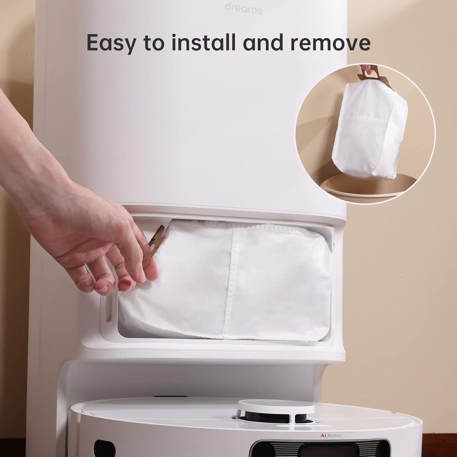 Bolsas de polvo DREAME L10s Ultra 3L - 3 piezas