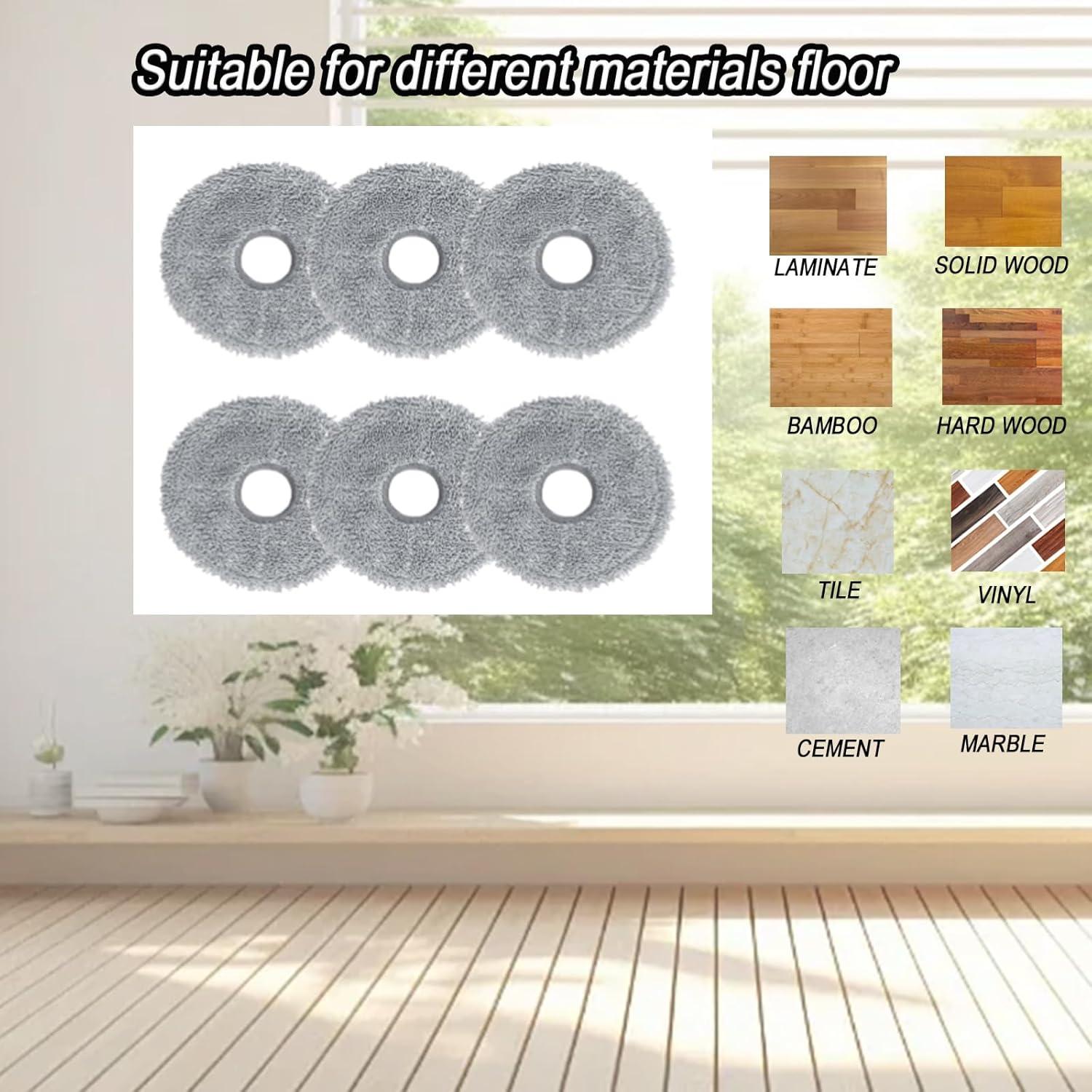 Almohadillas de Mopa Lavables Frexusuent para Robot Aspiradora