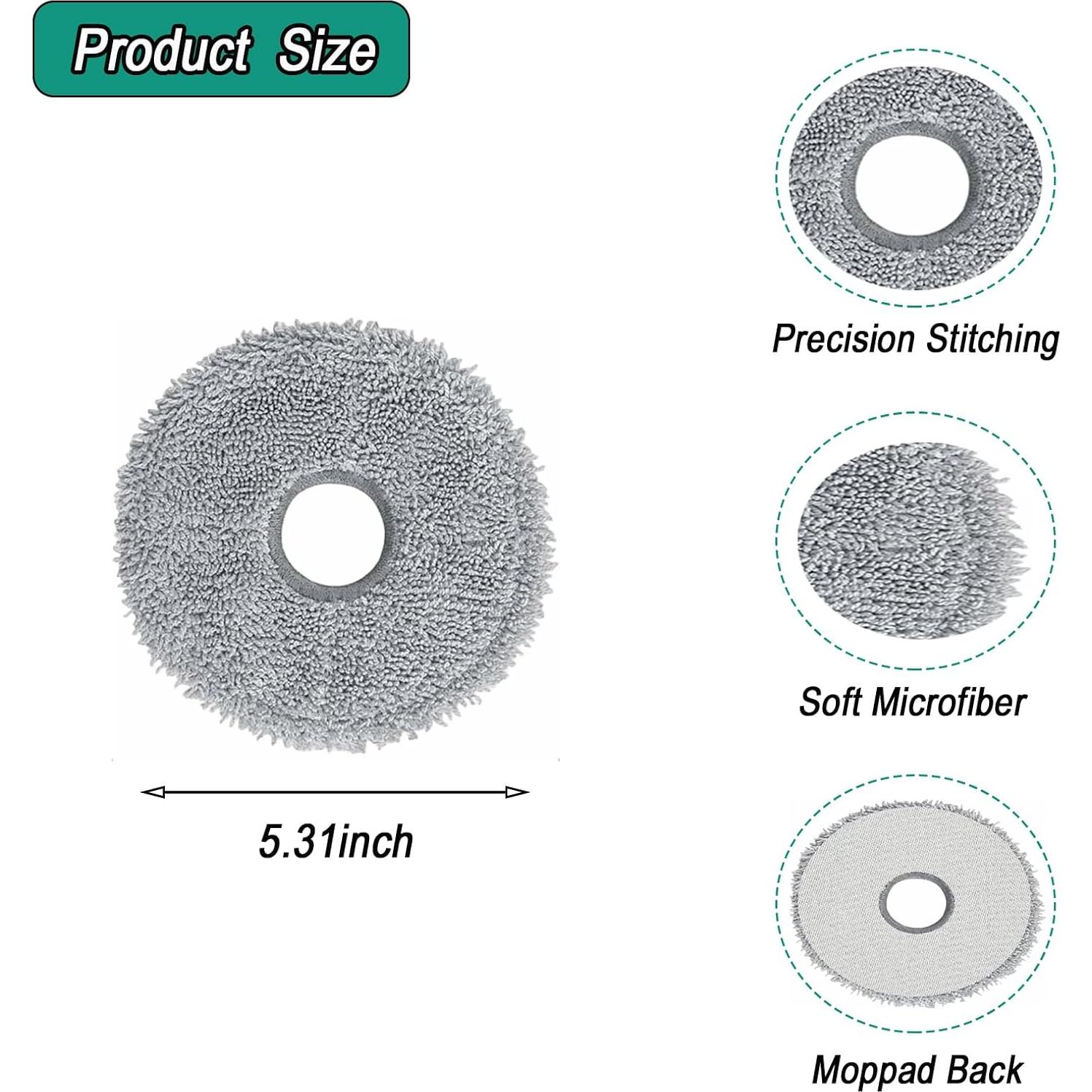Almohadillas de Mopa Lavables Frexusuent para Robot Aspiradora