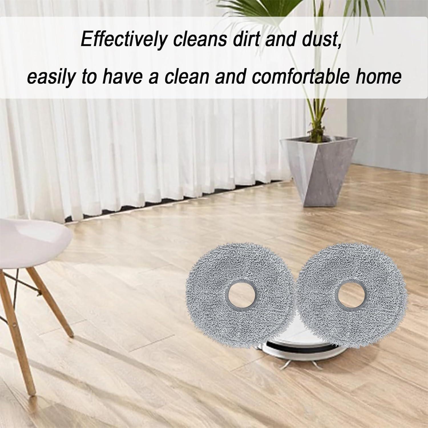 Almohadillas de Mopa Lavables Frexusuent para Robot Aspiradora