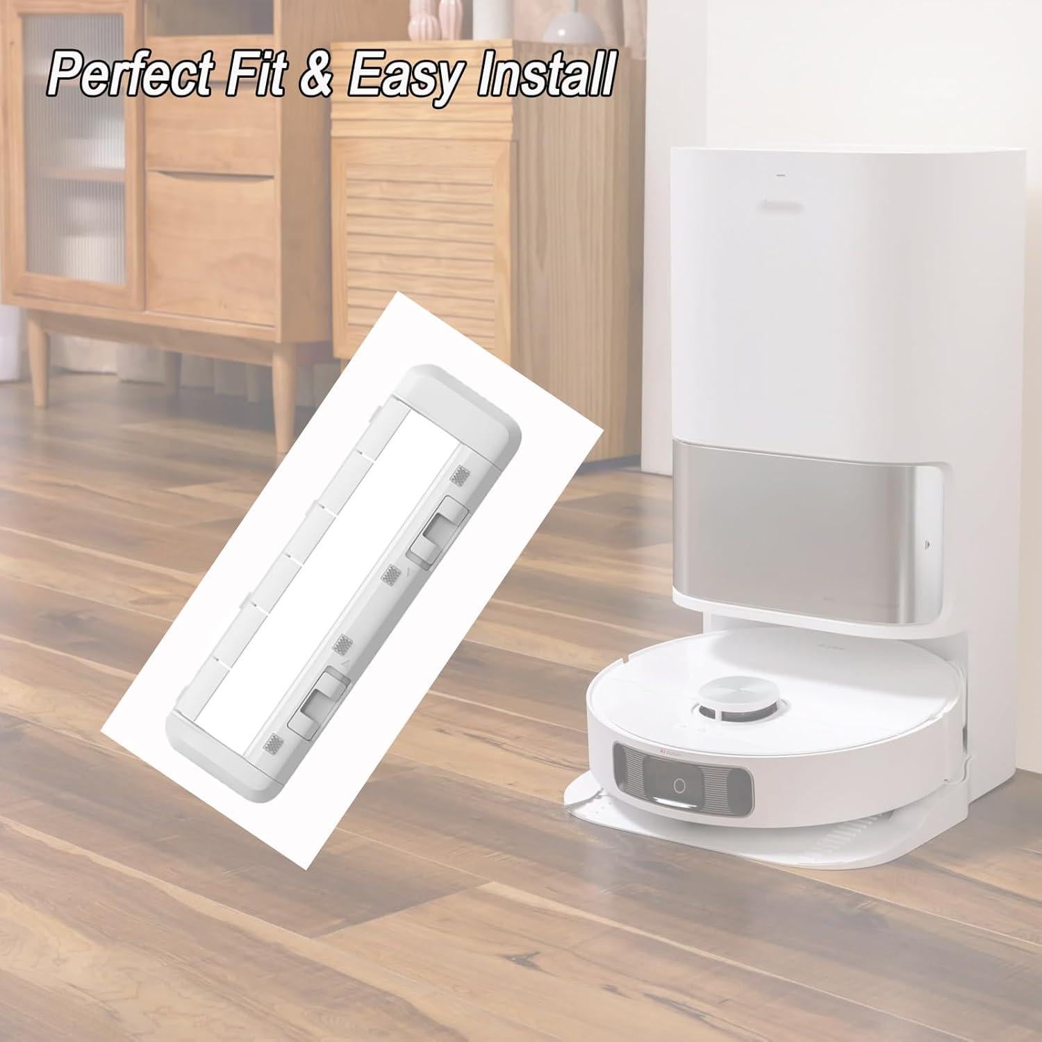 Cubierta de cepillo principal Frexusuent para aspiradora robot