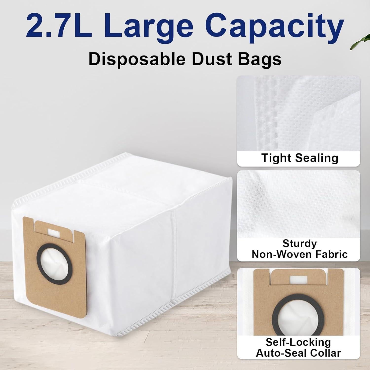 20 Piezas Accesorios para Aspiradora Robot Dreame L10s Ultra