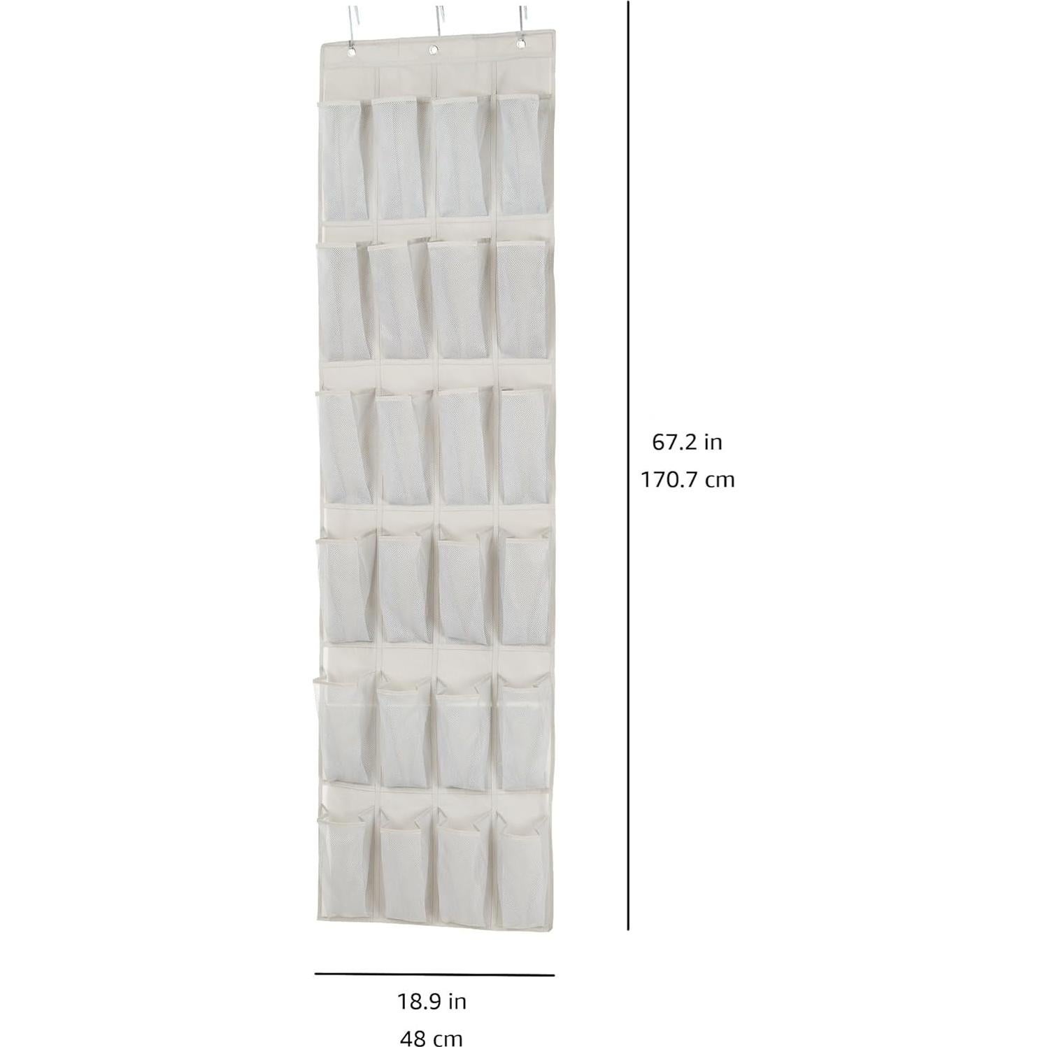 Organizador de Zapatos Colgante Amazon Basics 24 Bolsillos