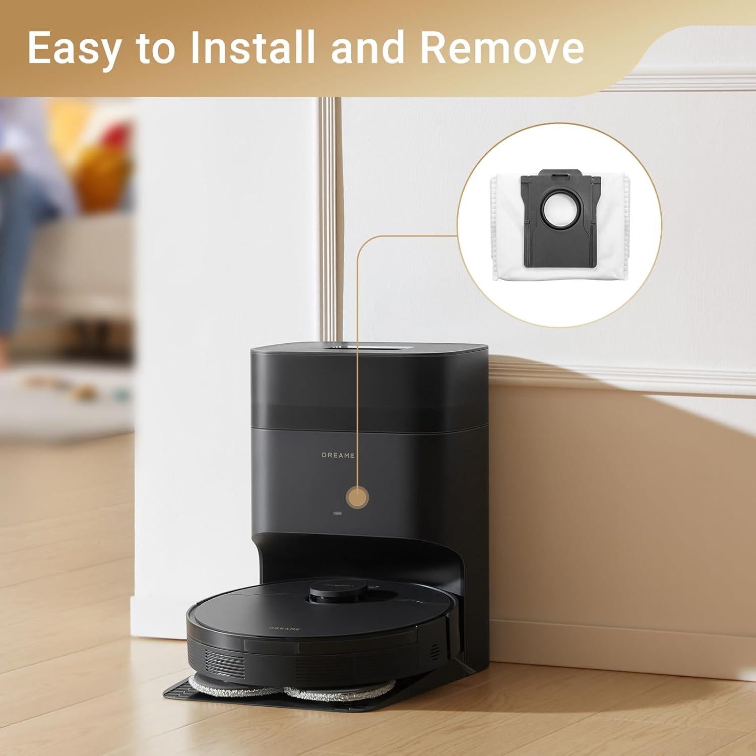 Bolsas de polvo para aspiradora Dreame RDB10, 4L, 3 piezas