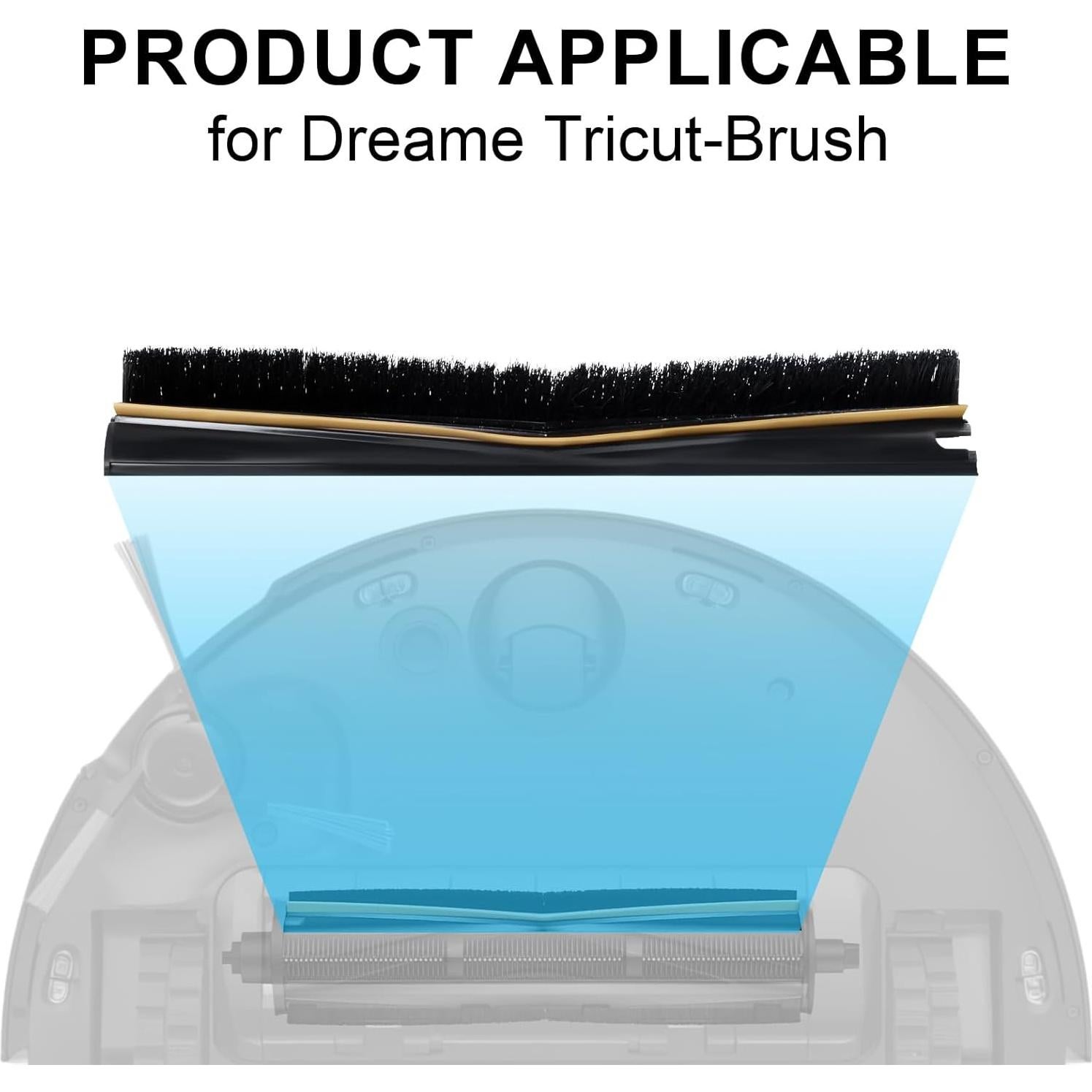 Tiras de repuesto felpa Fixbetter para cepillo Tricut Dreame