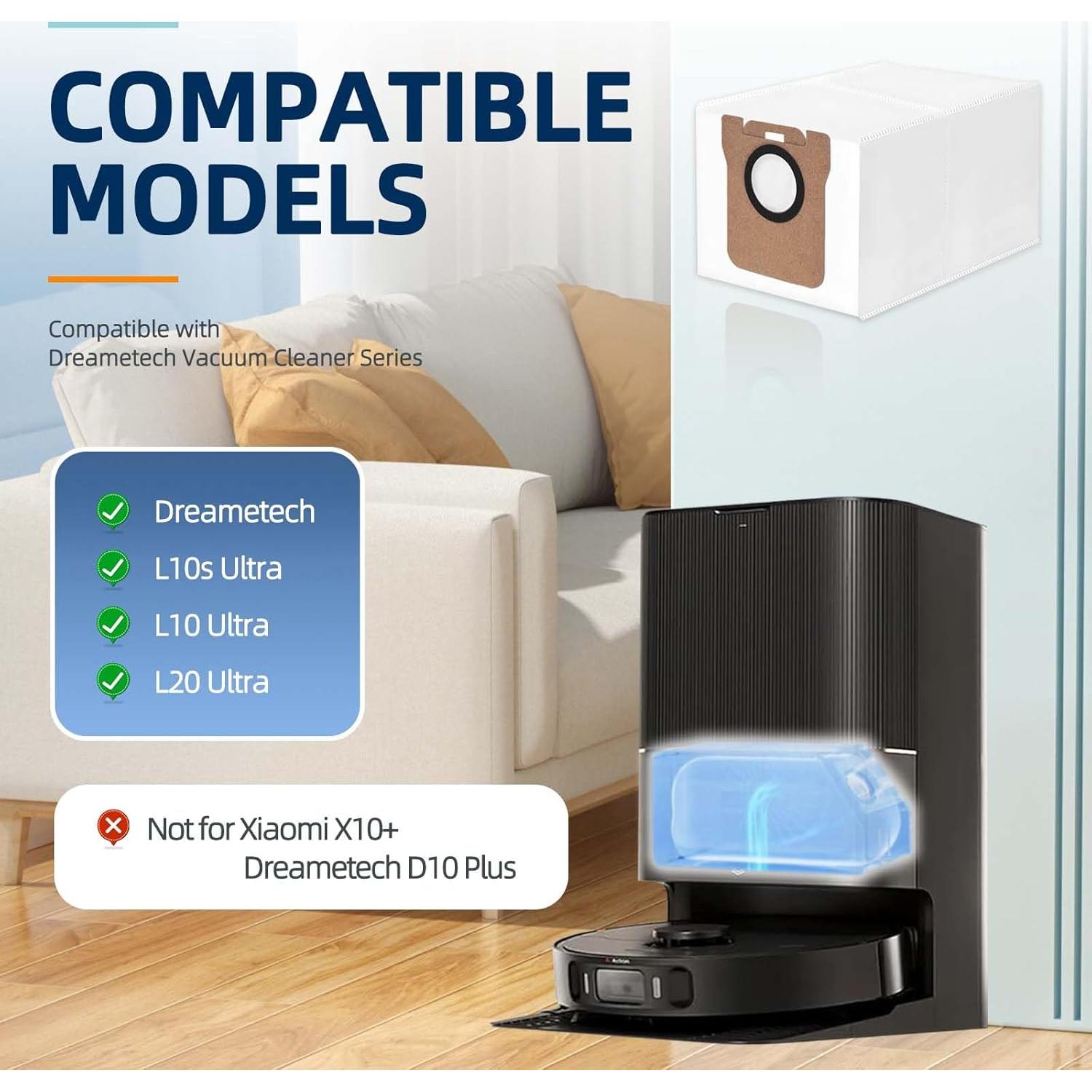 Paquete de 12 Bolsas de Reemplazo Techypro L20 Ultra 3L