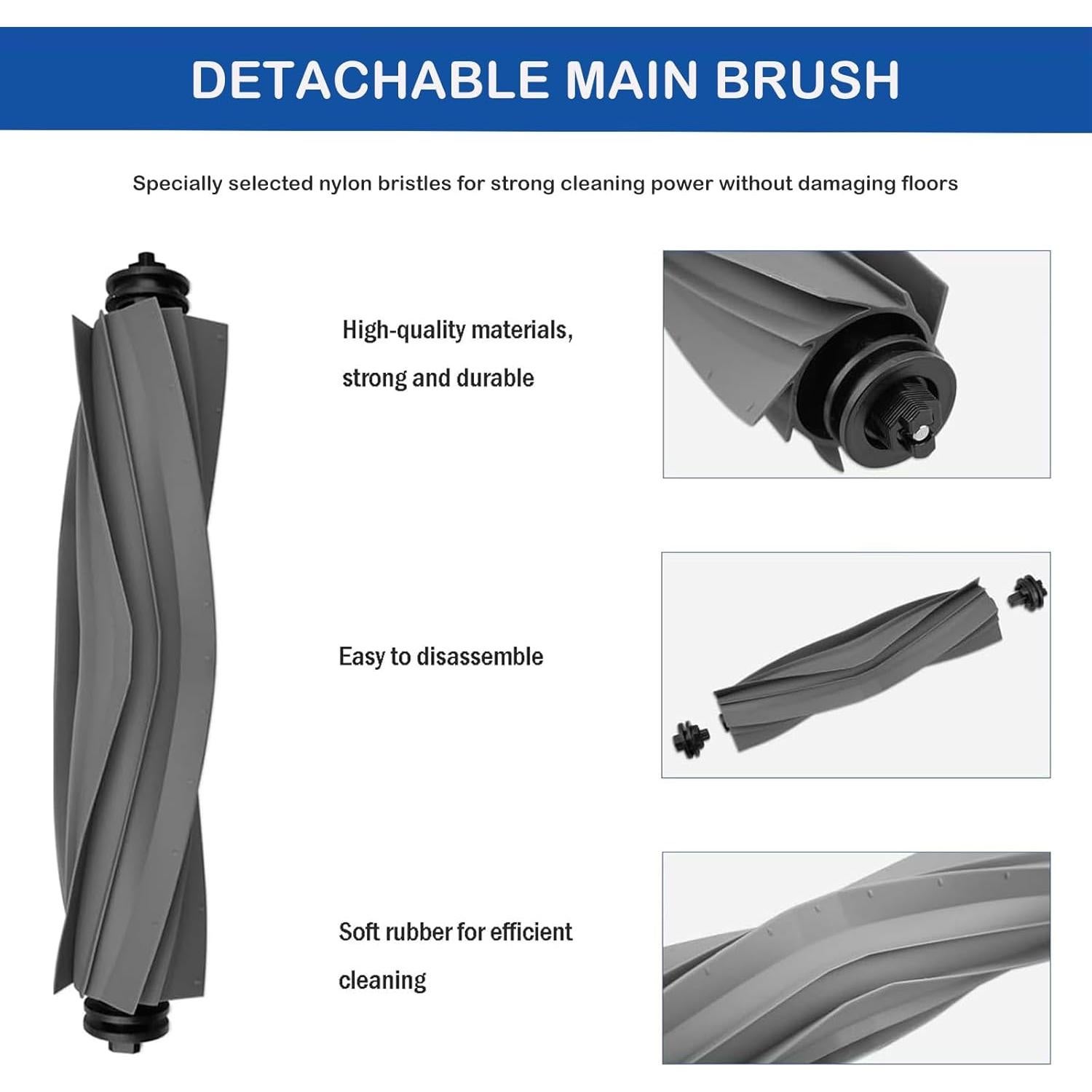 Kit de Repuestos LUZMQ para Aspiradora Dreame X30 Ultra - 18 Piezas