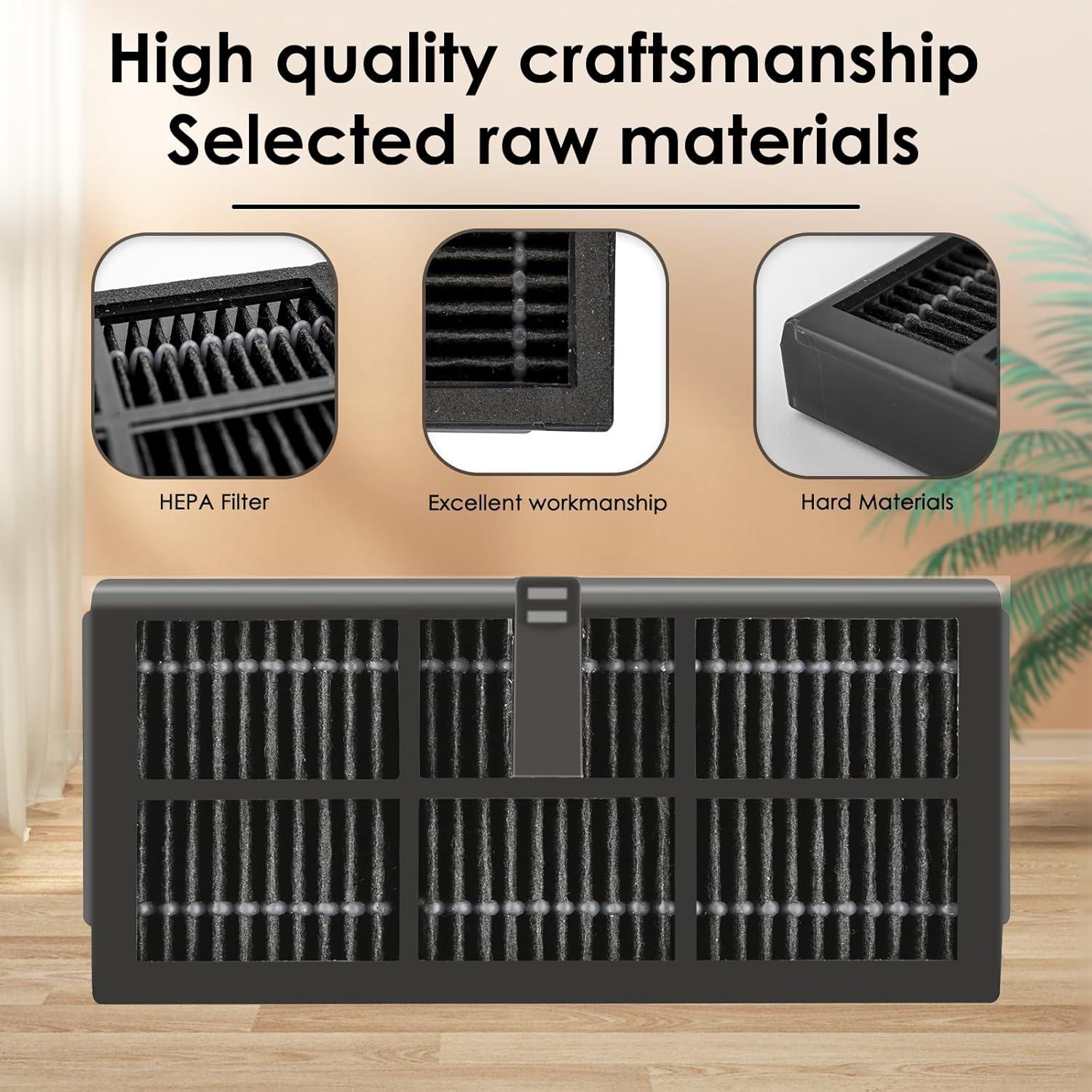 Paquete de 6 Filtros HEPA LemonRunRun para Aspiradora Dreame