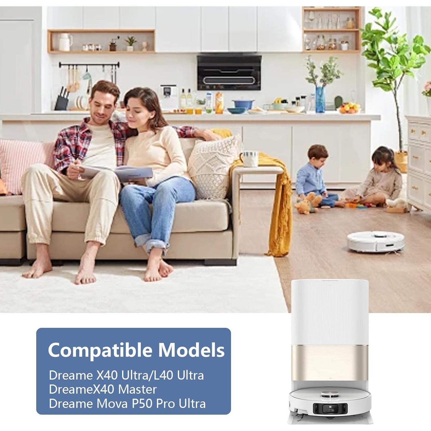 21 Piezas Accesorios Dreame X40 Ultra Yivy Filtros y Cepillos