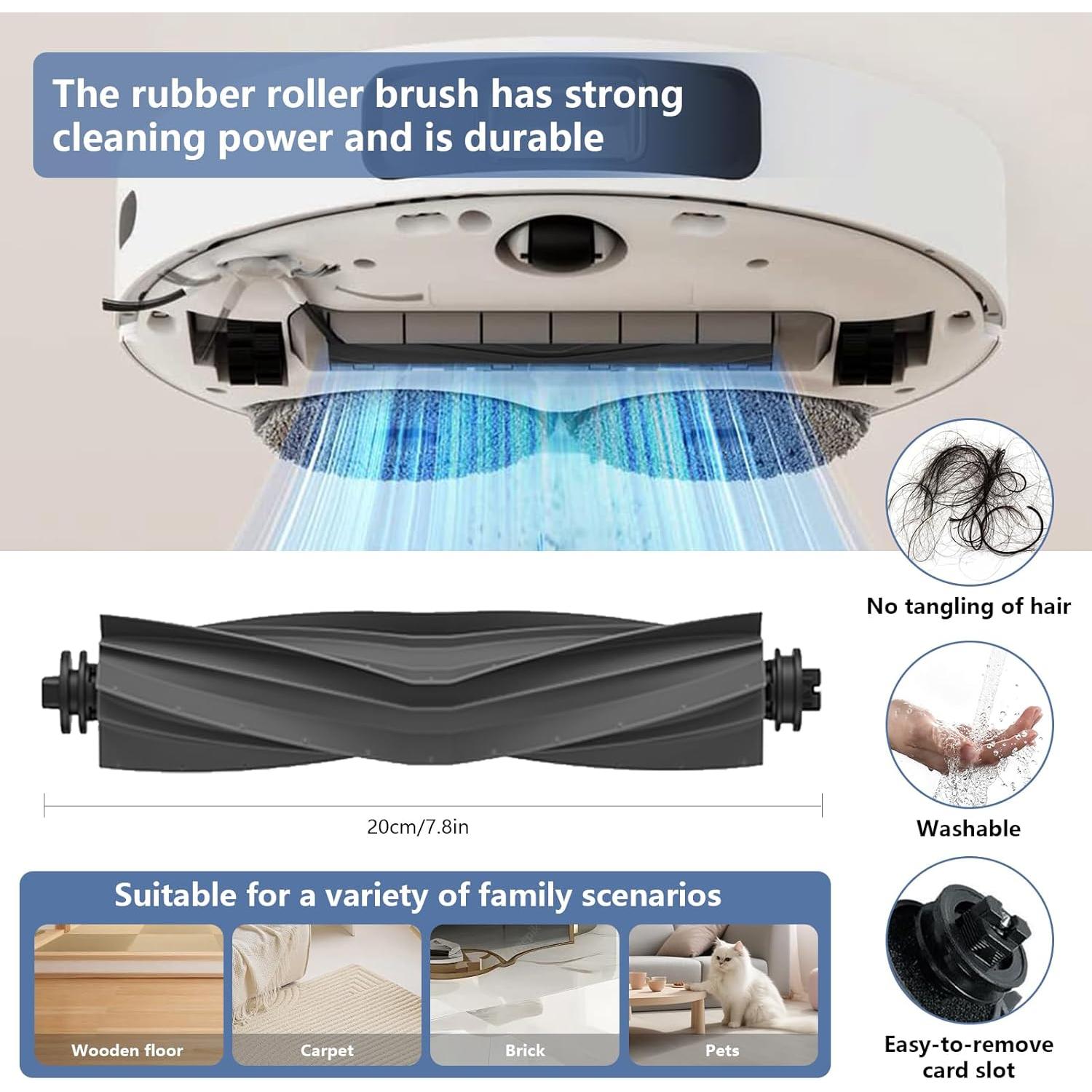 21 Piezas Accesorios Dreame X40 Ultra Yivy Filtros y Cepillos