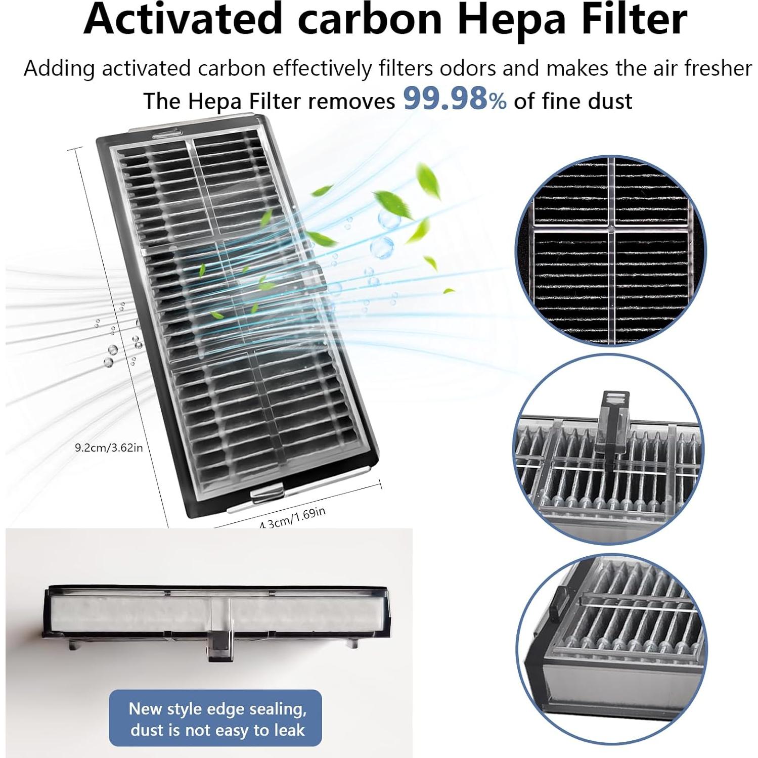 21 Piezas Accesorios Dreame X40 Ultra Yivy Filtros y Cepillos