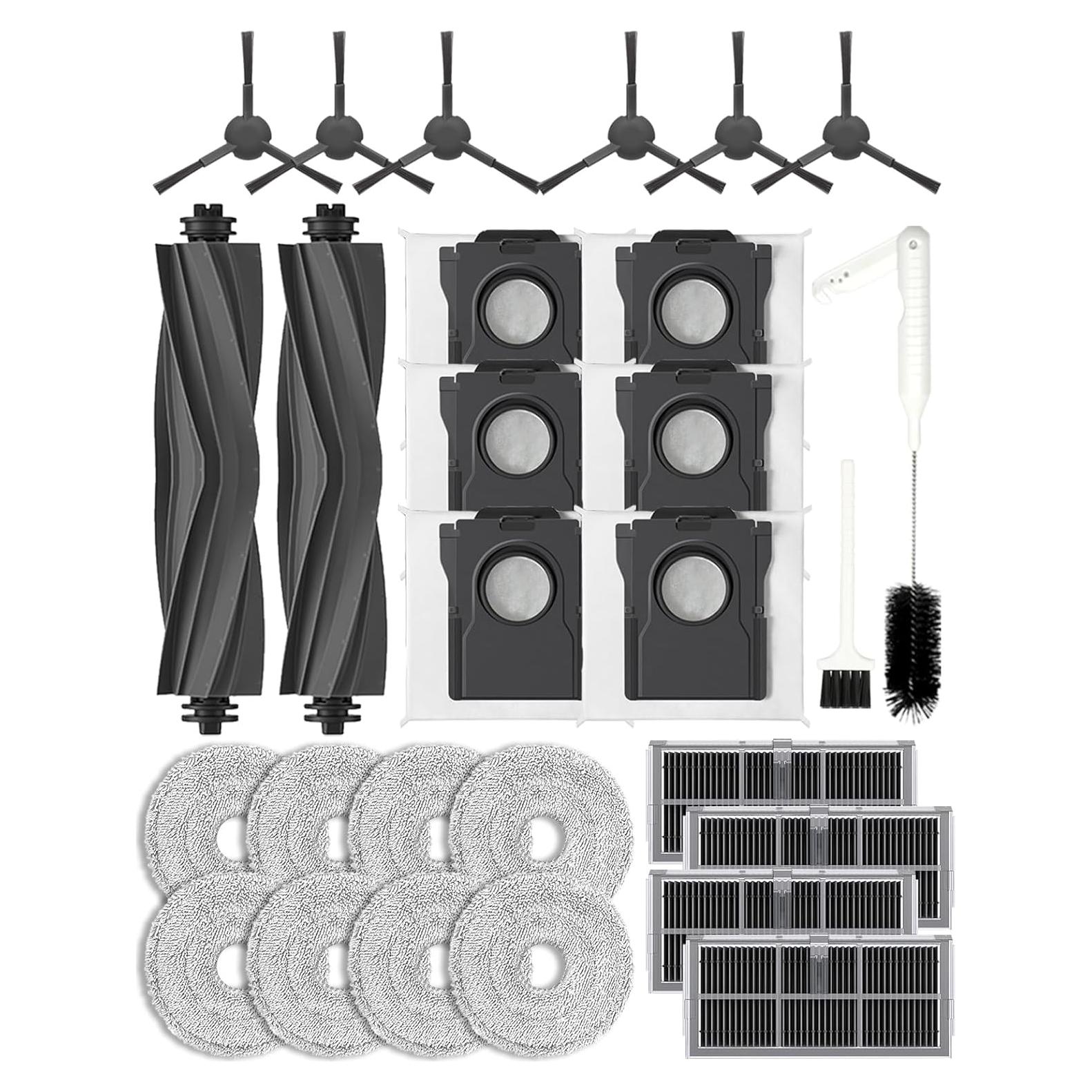 28 Piezas Accesorios para Aspiradora Dreame X30 Ultra