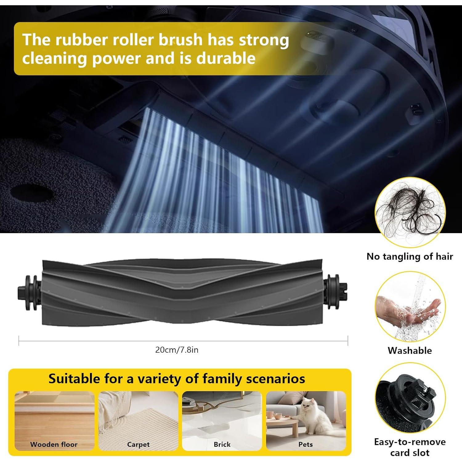 28 Piezas Accesorios para Aspiradora Dreame X30 Ultra