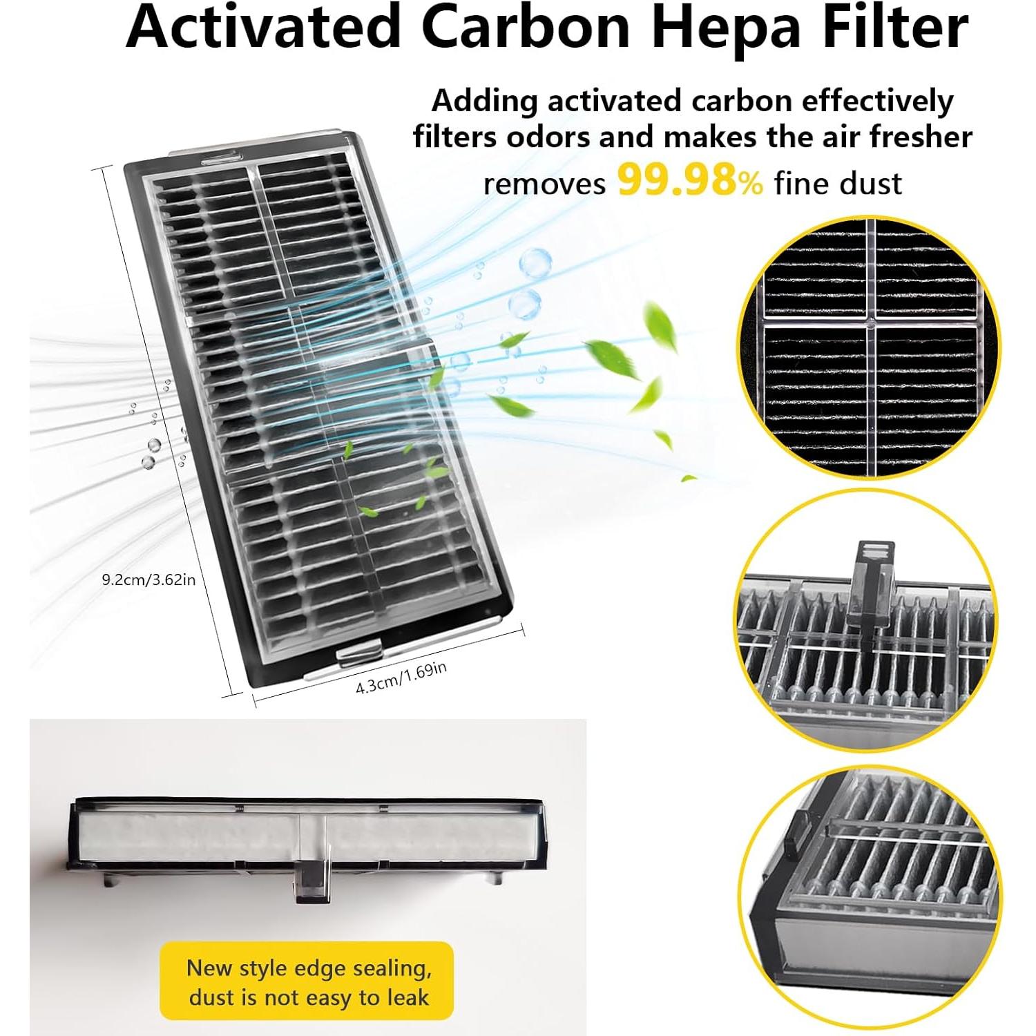 28 Piezas Accesorios para Aspiradora Dreame X30 Ultra