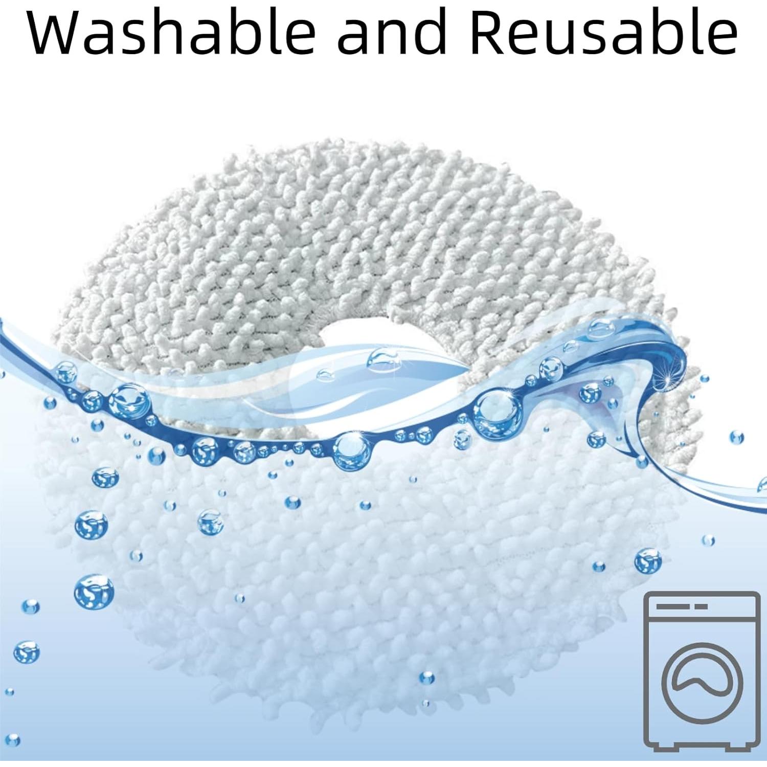 8 Almohadillas de Mopa Sonecesiya para Dreame y Xiaomi