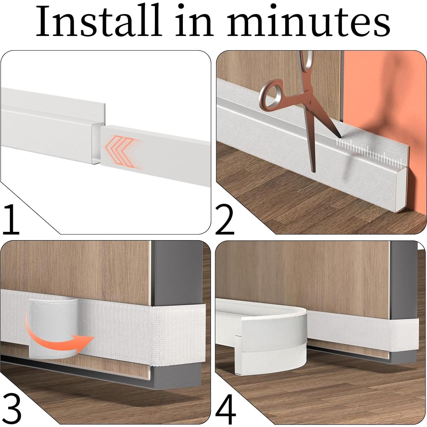 Tapón de Draft JUJIBL para Puerta 81 cm Aislante Acústico