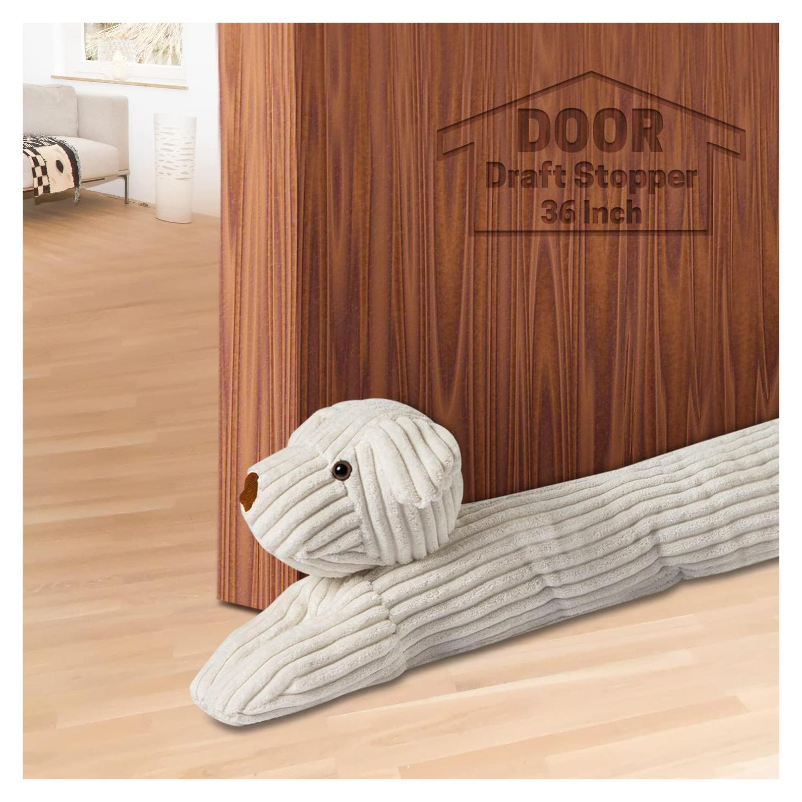 Tope de Puerta Decorativo SwissElite 91 cm Rayas de Perro