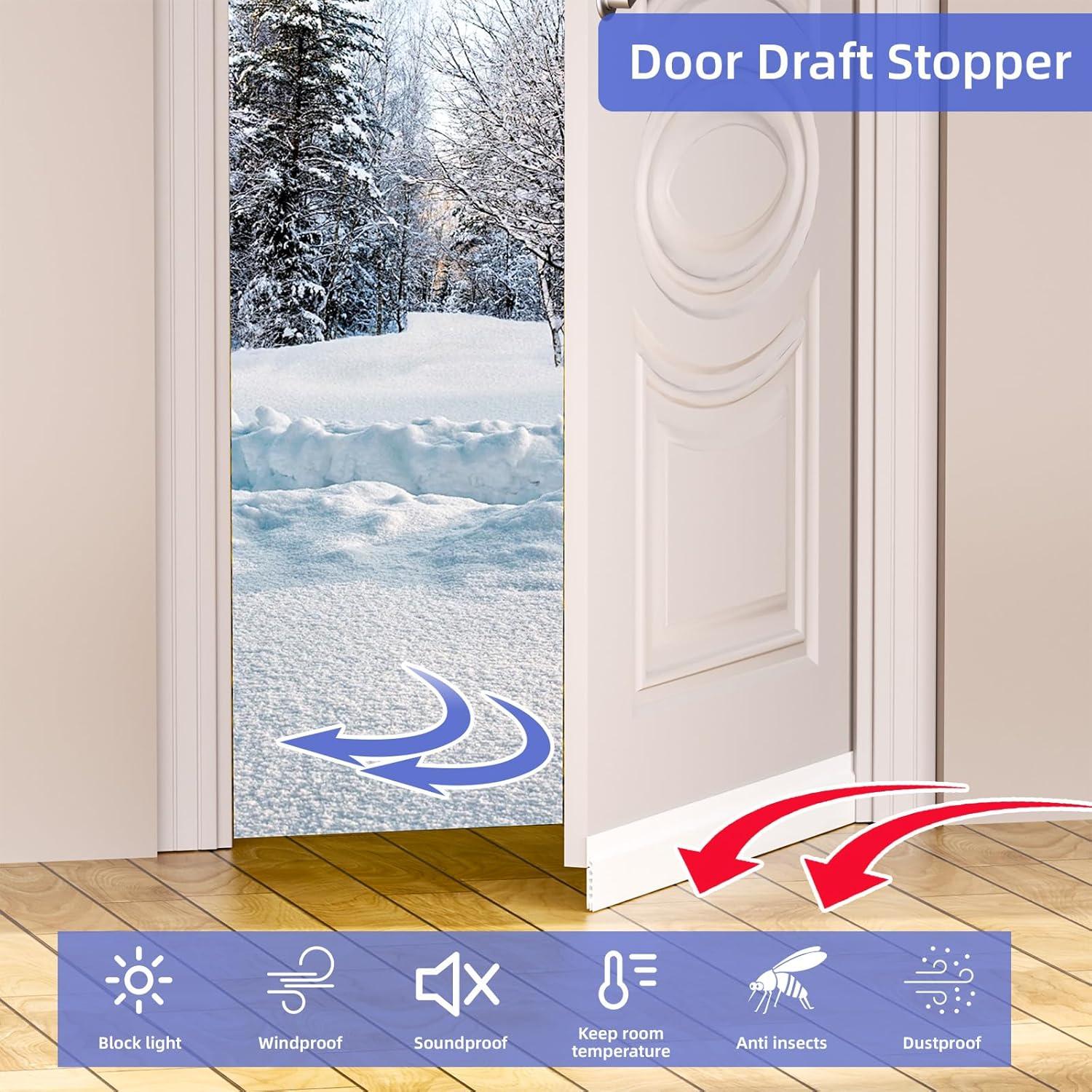 Tapón para Corrientes de Aire ETSSXYSO 99 cm Blanco