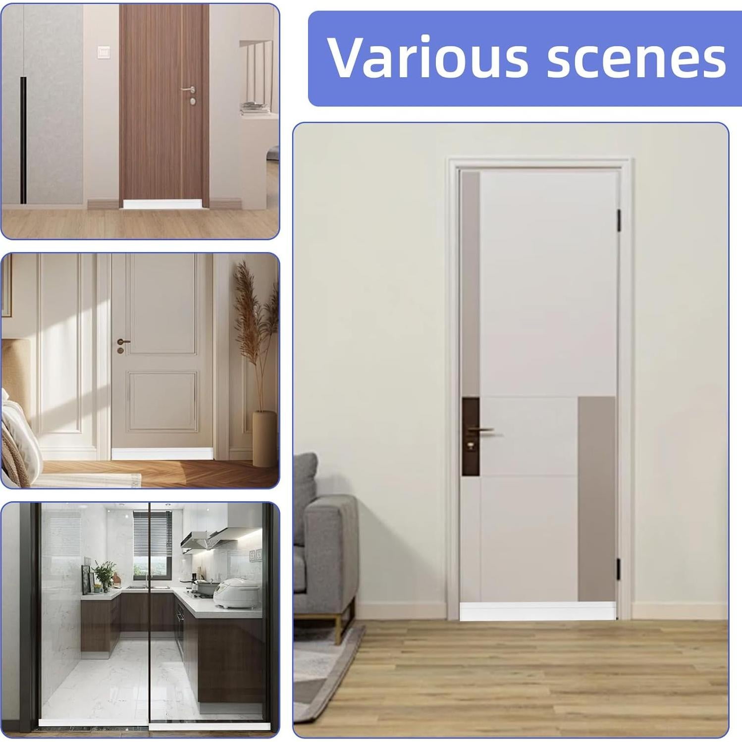 Tapón para Corrientes de Aire ETSSXYSO 99 cm Blanco