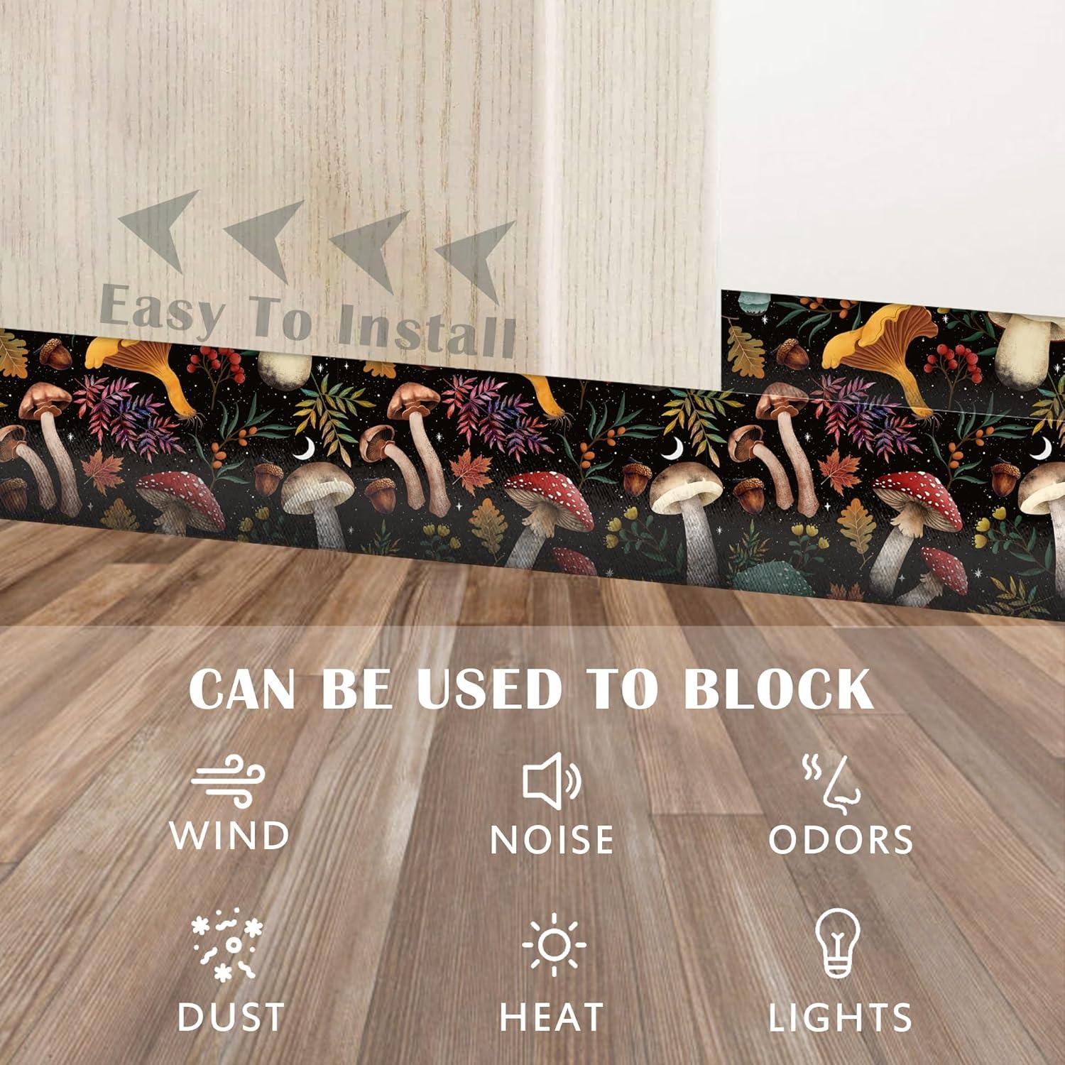 Barrera Ajustable 91 cm Wuccjiu para Puerta - Bloqueador de Ruido