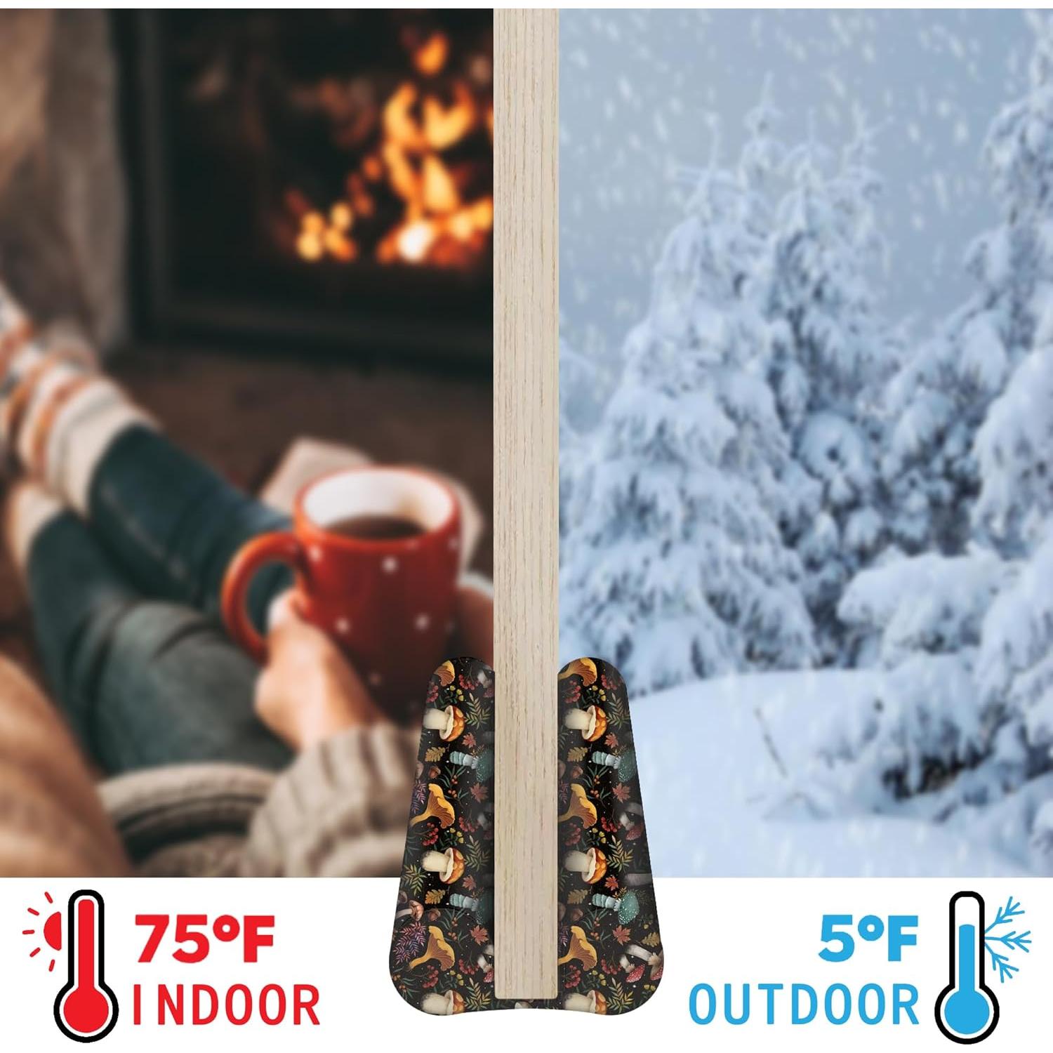 Barrera Ajustable 91 cm Wuccjiu para Puerta - Bloqueador de Ruido