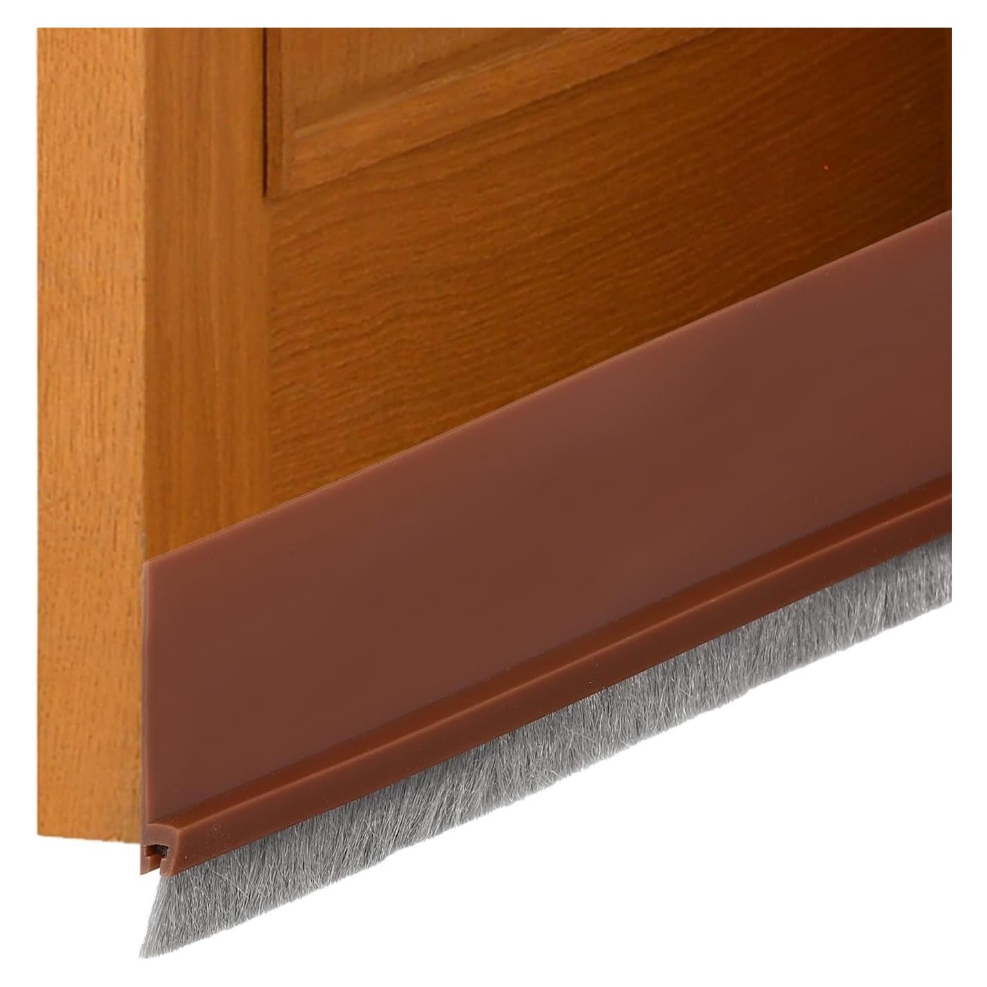 Barrera de Puerta uxcell 100 cm x 5 cm Aislante Marrón