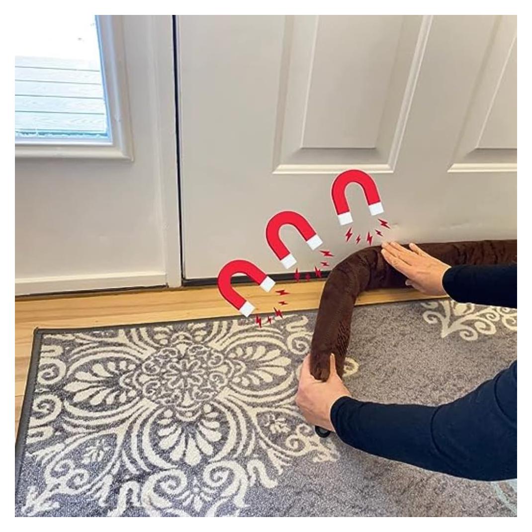 Tapón Magnético para Puerta Evelots 91.4 cm Bloqueador Aire