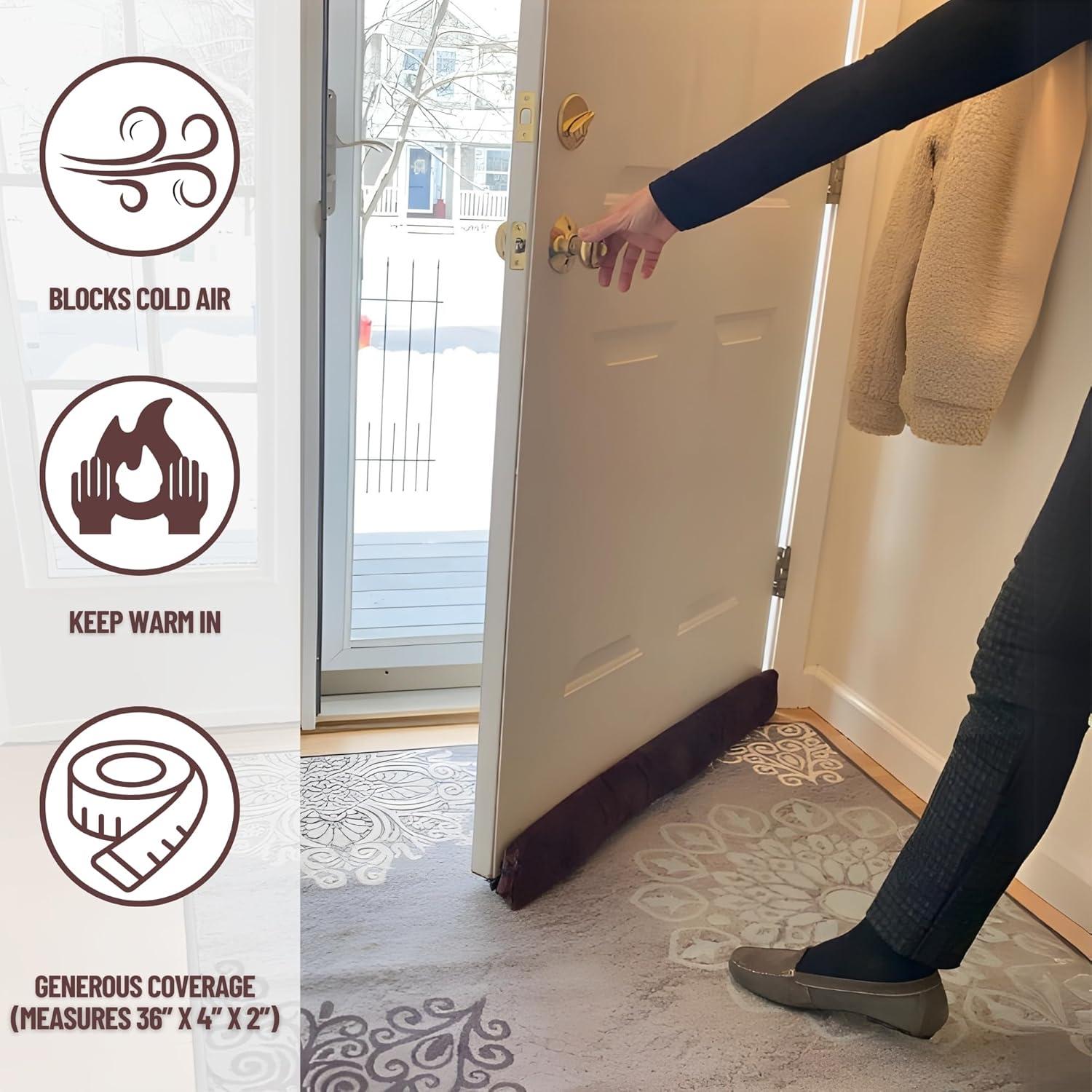 Tapón Magnético para Puerta Evelots 91.4 cm Bloqueador Aire