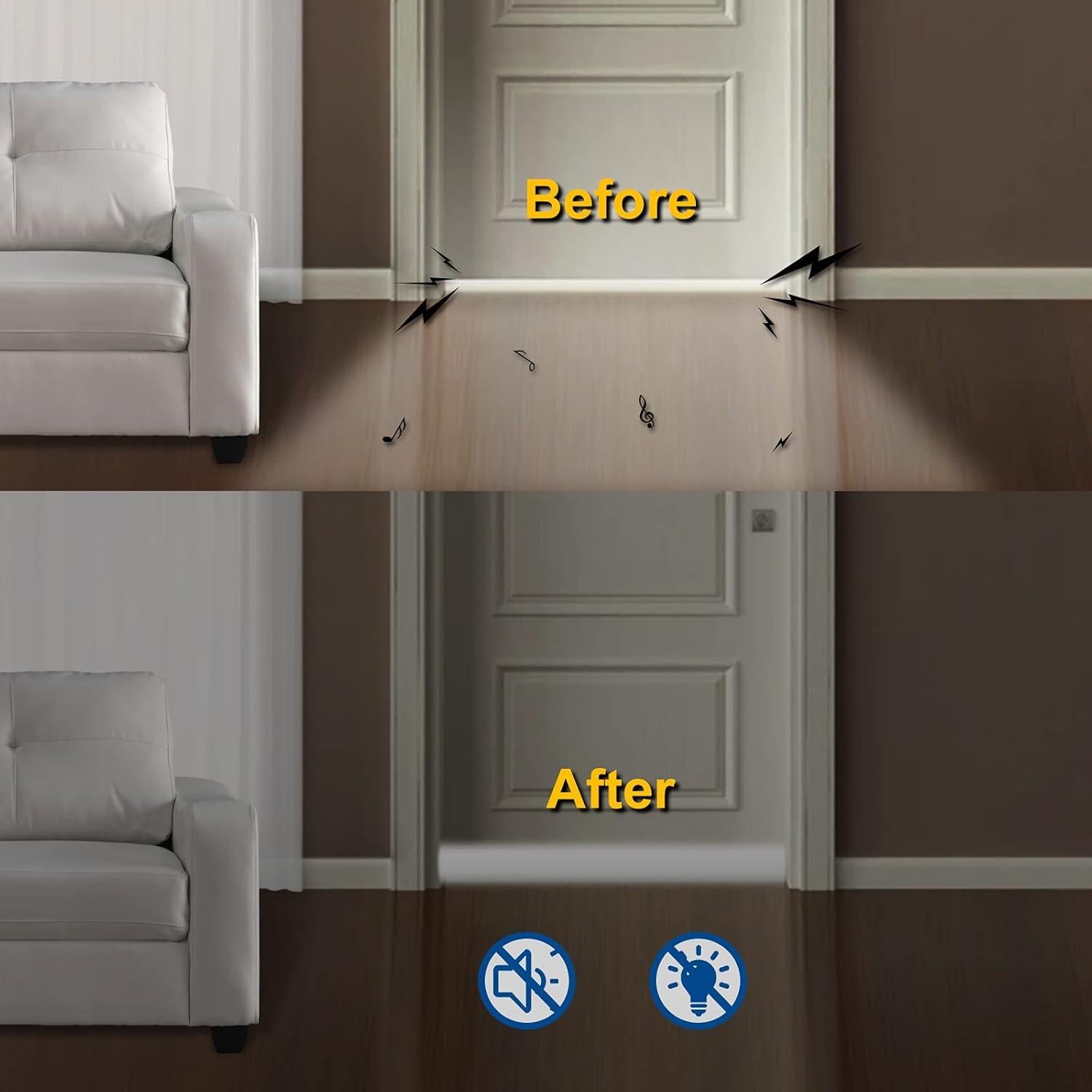 Tapón de Corrientes de Aire MAXTID 30" (76,2 cm) Blanco