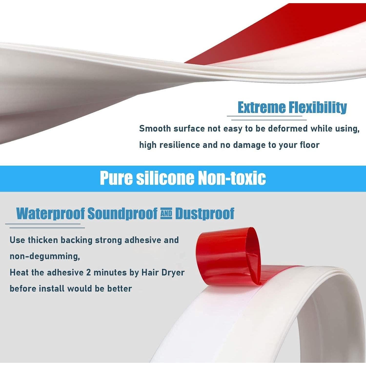 Tapón Aislante SYIPO 3" x 99cm para Huecos Grandes Negro