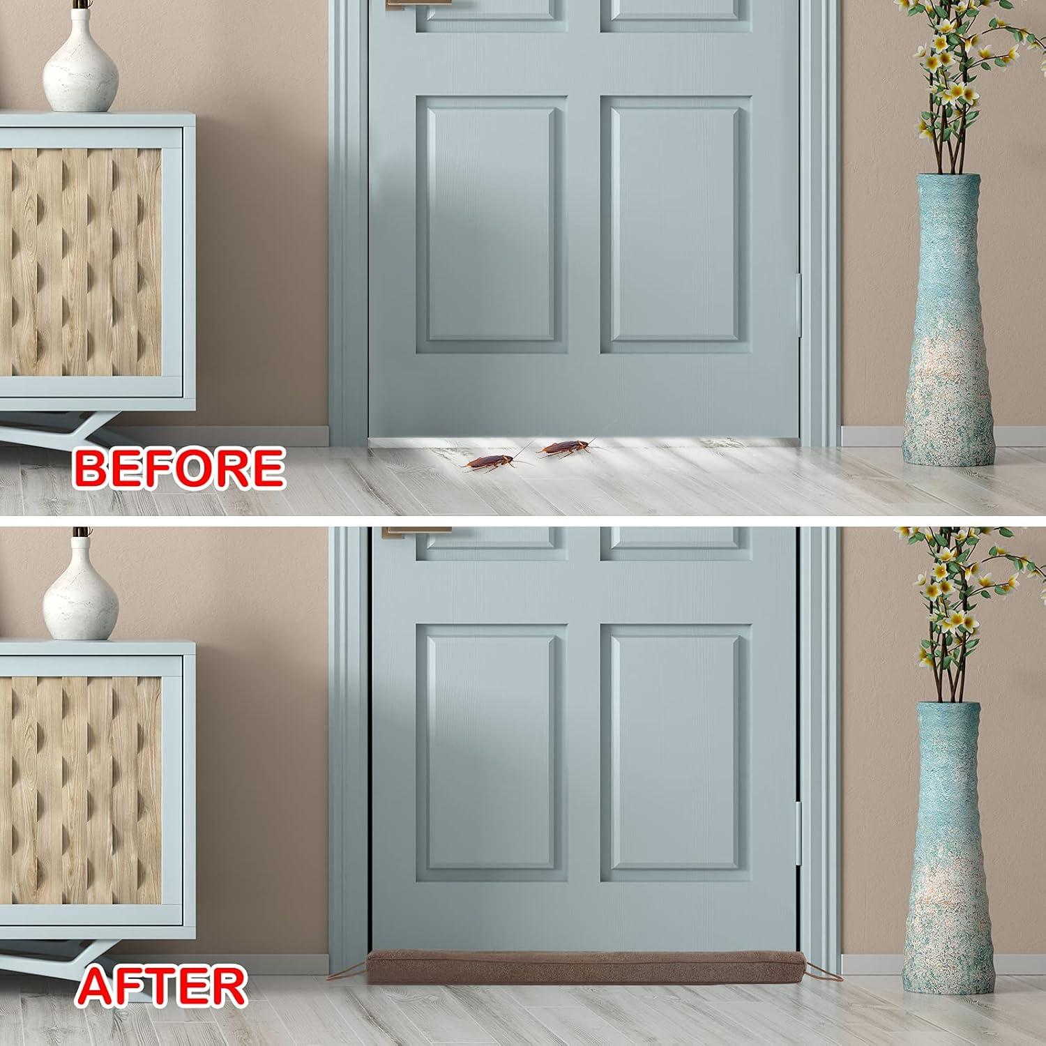 Tope de Draft Pesado KAKICLAY 107 cm para Puertas y Ventanas